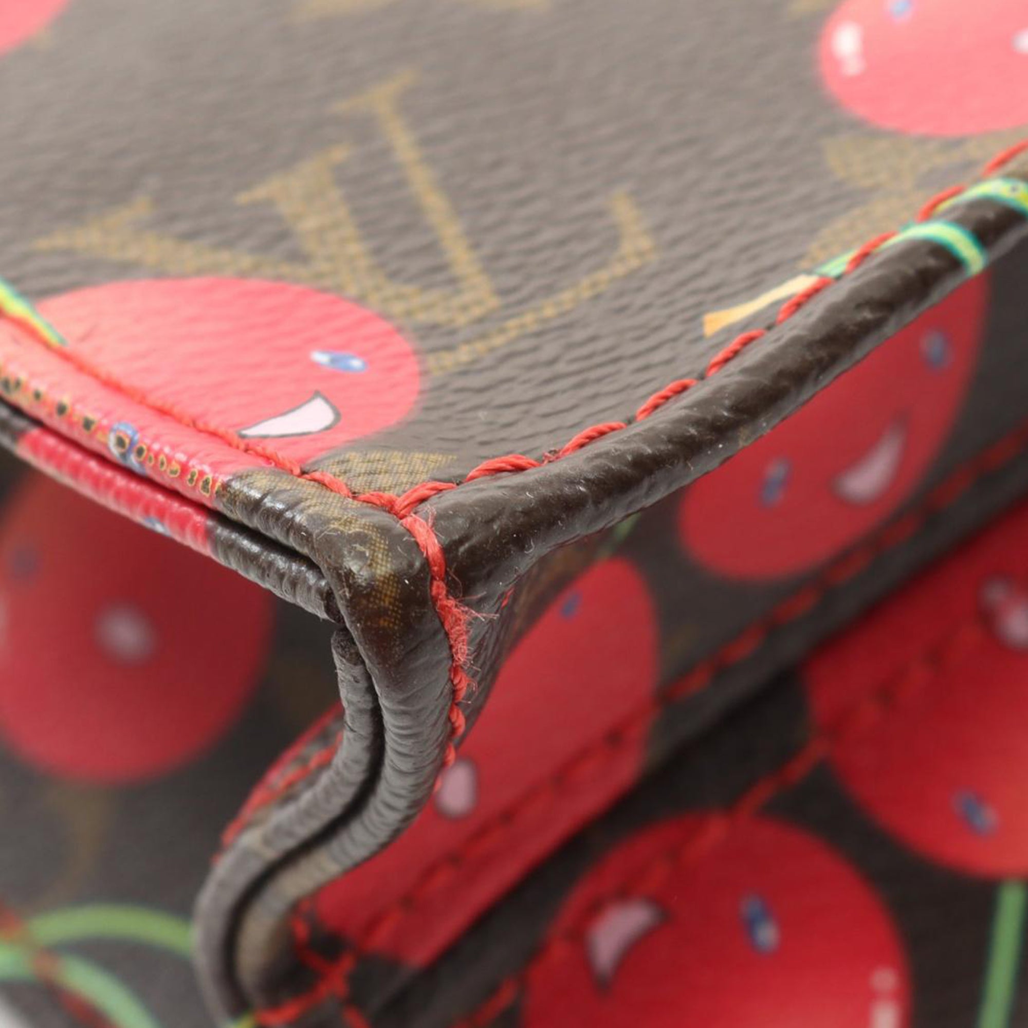 Louis Vuitton Takashi Murakami Monogram Cerises Sac Plat - image 6