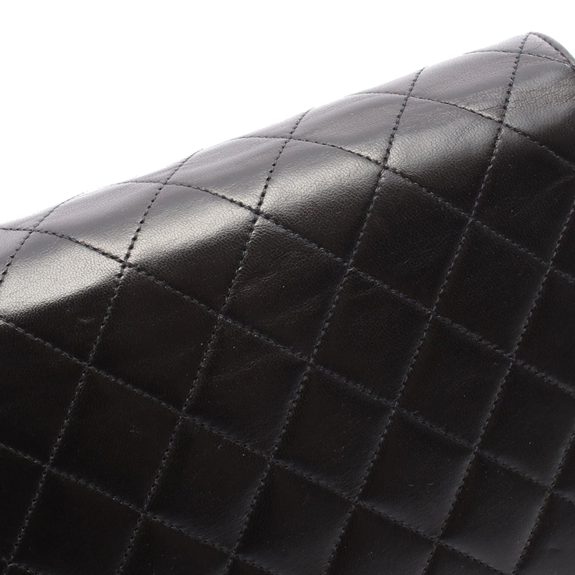 Chanel CC Quilted Lambskin Single Flap - image 7