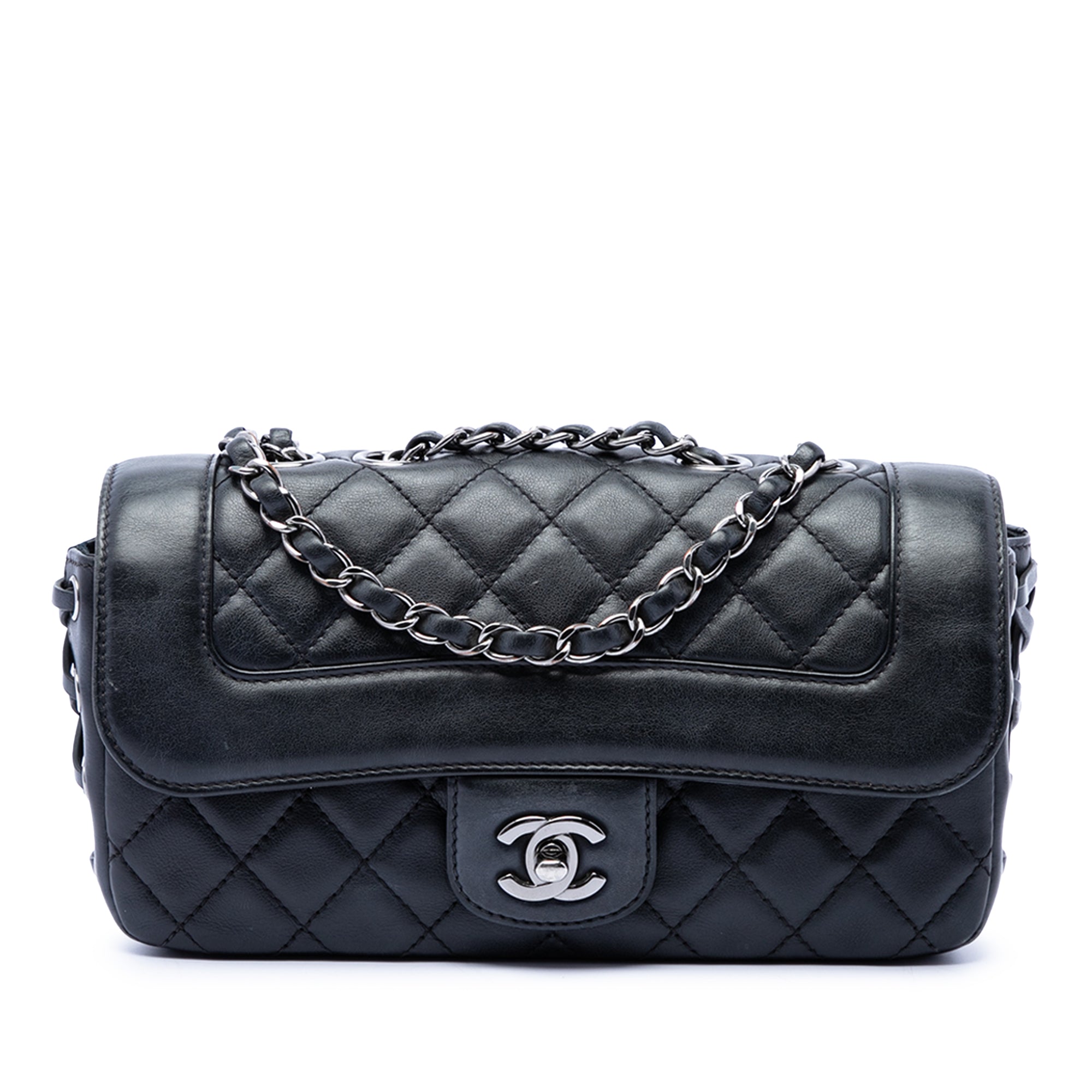 Chanel Quilted Calfskin Coco Corset Flap - image 1