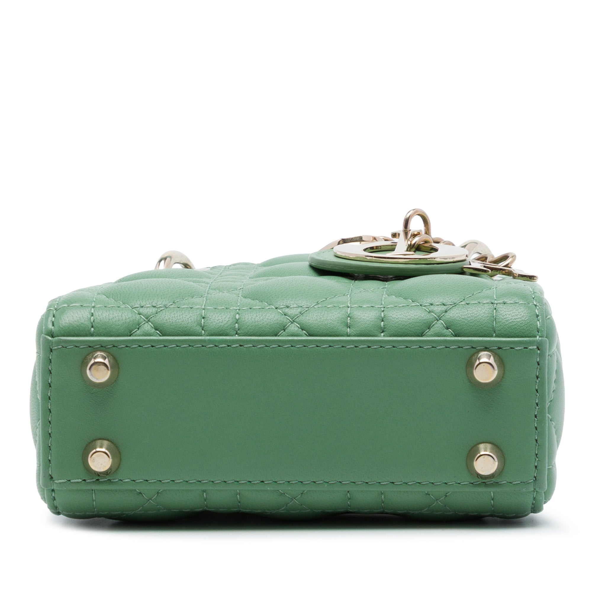 Dior Micro Lambskin Cannage Lady Dior - image 3