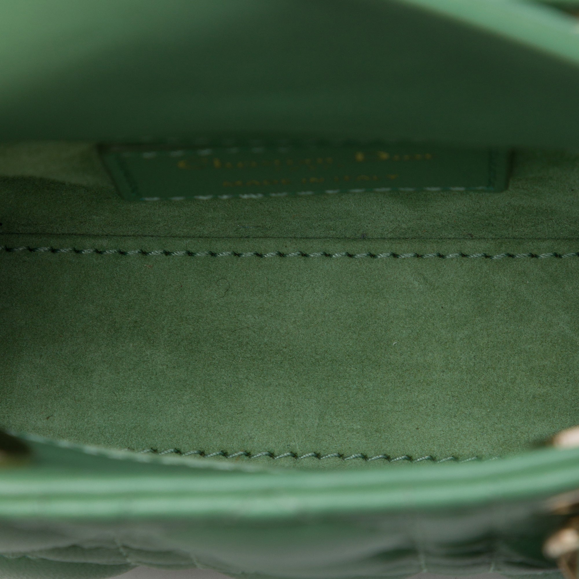 Dior Micro Lambskin Cannage Lady Dior - image 4