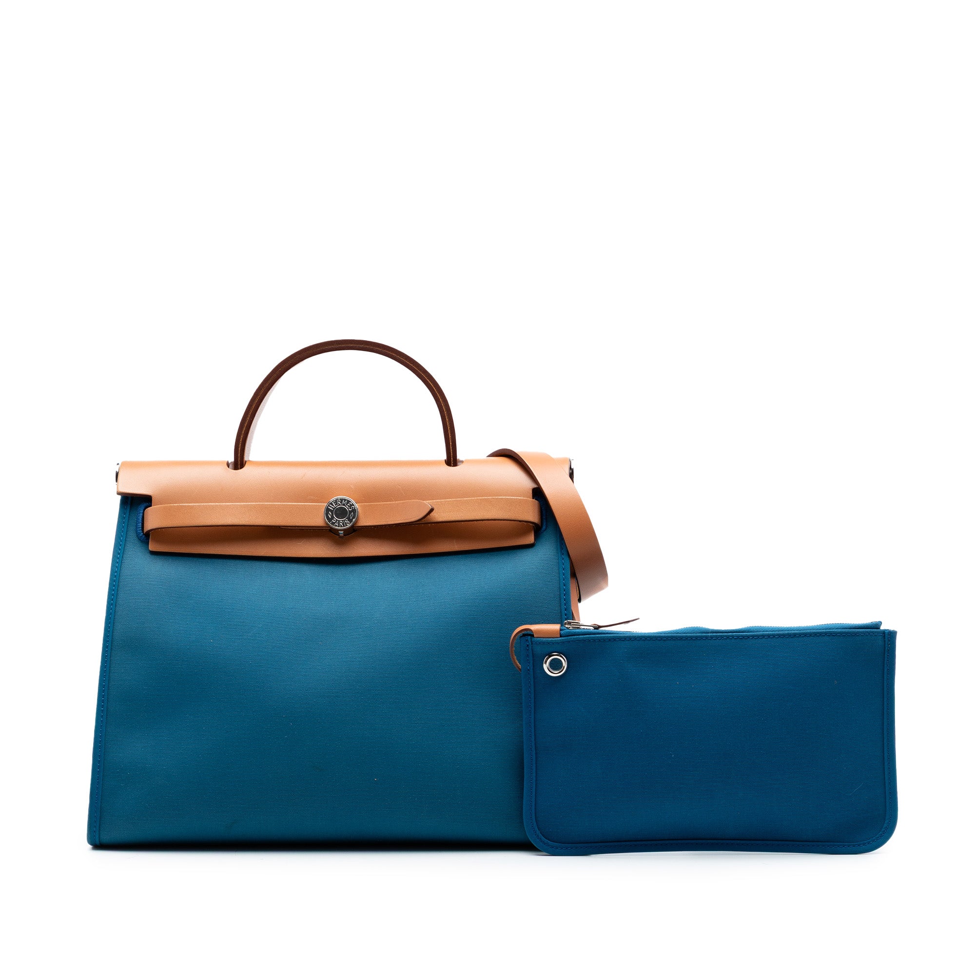 Hermès Toile Herbag Zip 31 - image 7