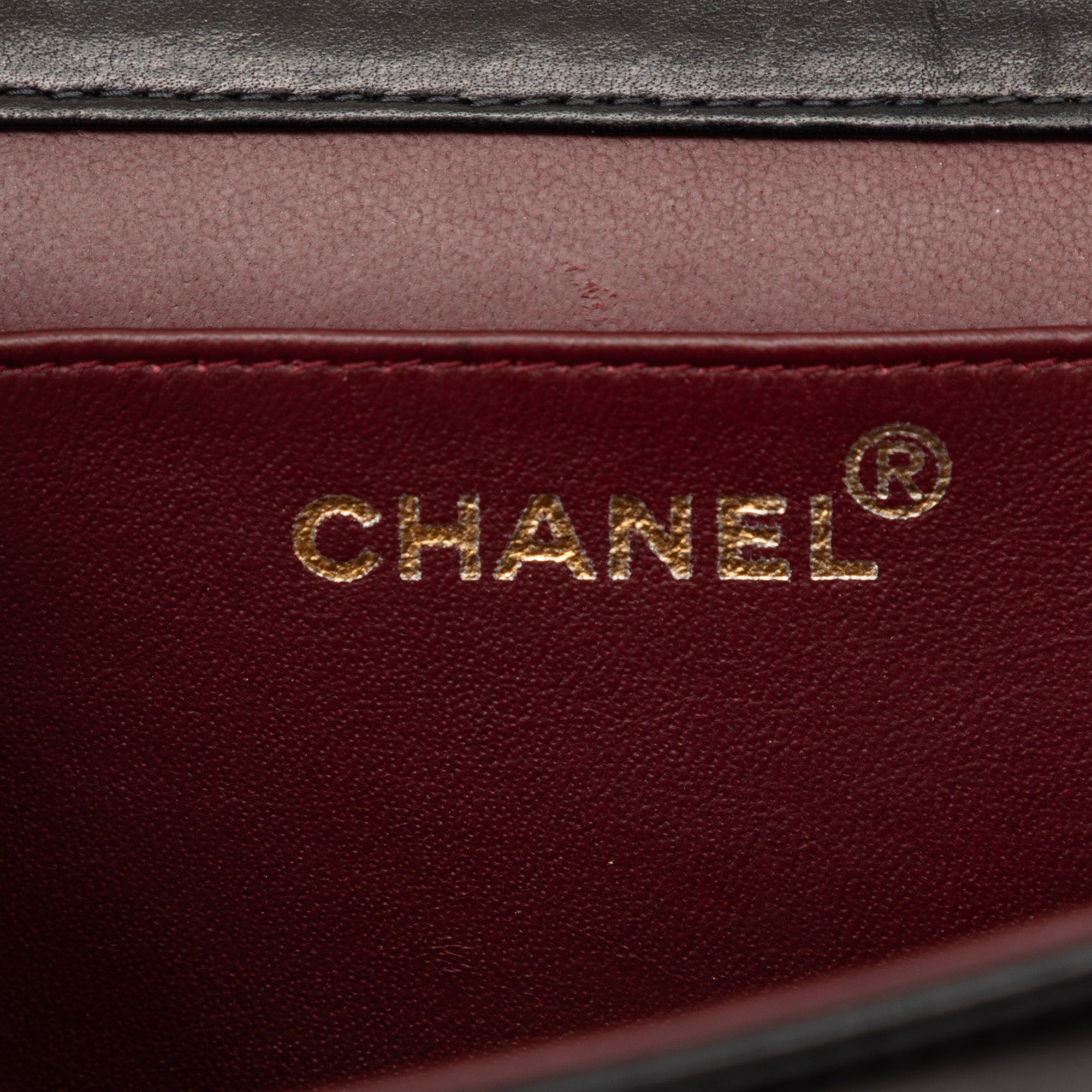 Chanel Small CC Quilted Lambskin Full Single Flap - image 5
