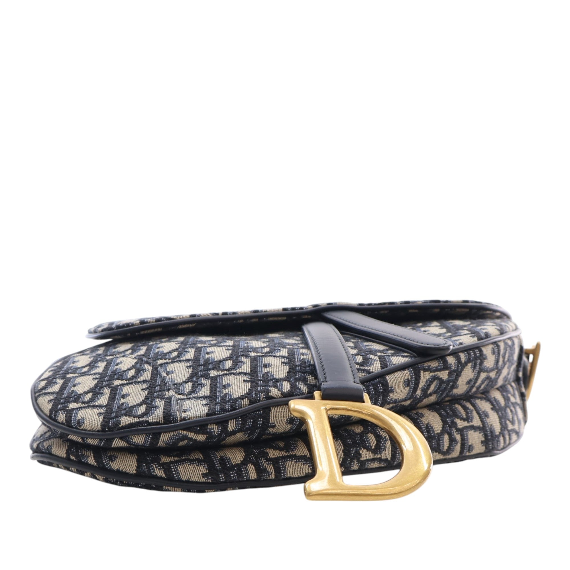 Dior Oblique Canvas Saddle Bag - image 5