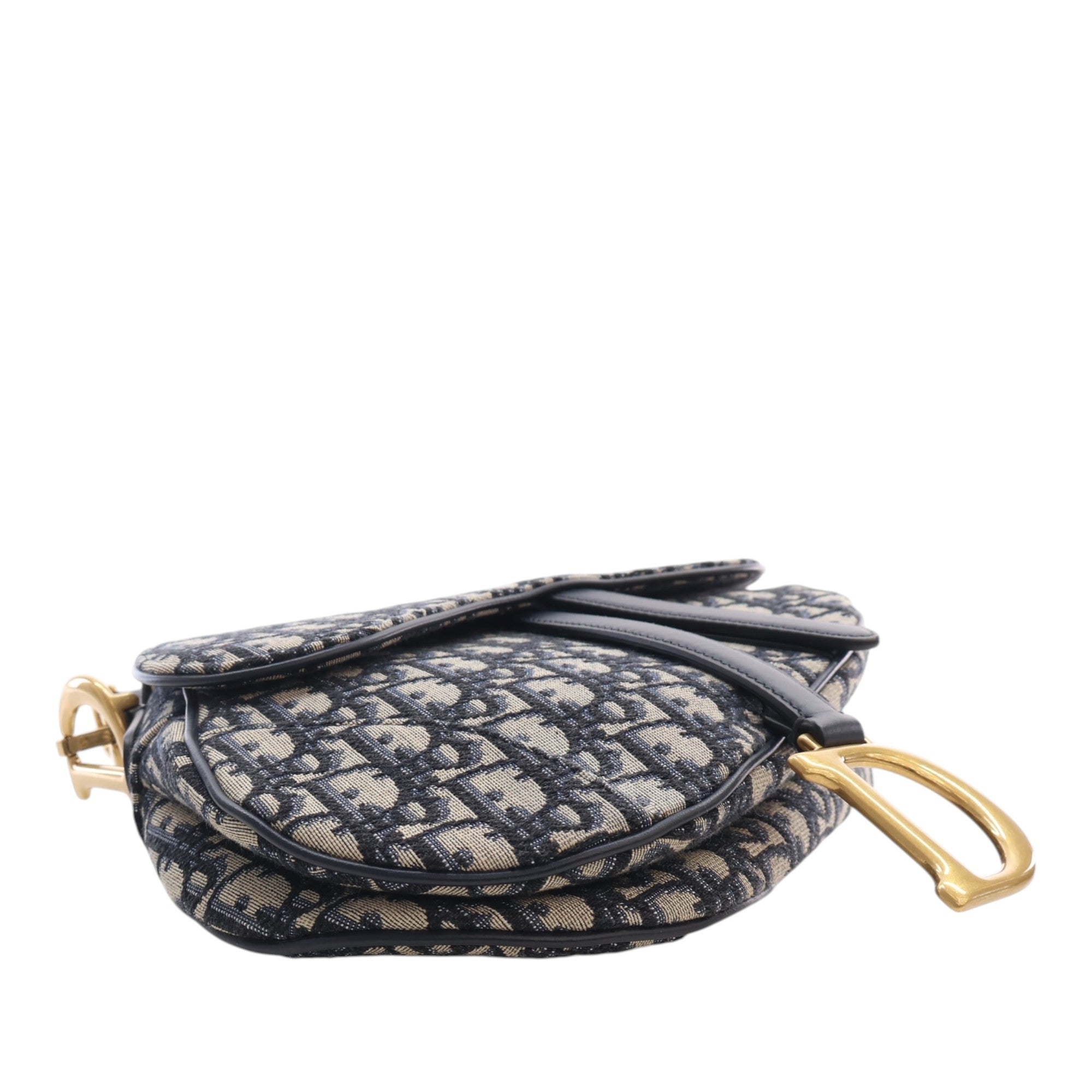Dior Oblique Canvas Saddle Bag - image 7