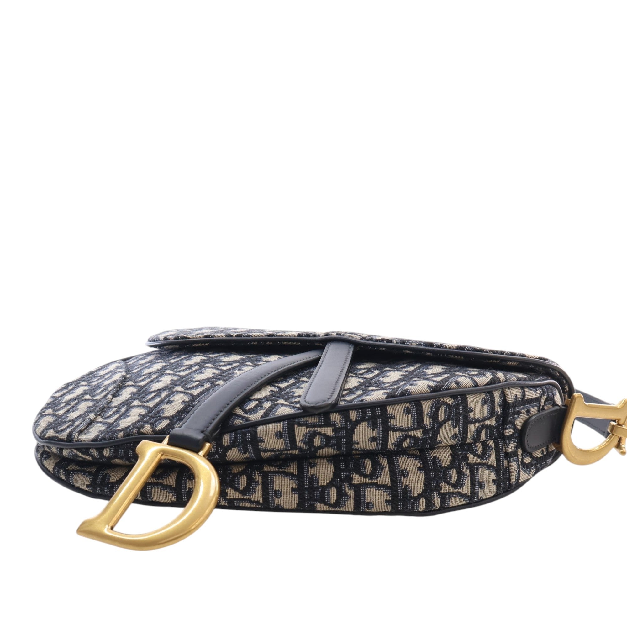 Dior Oblique Canvas Saddle Bag - image 8