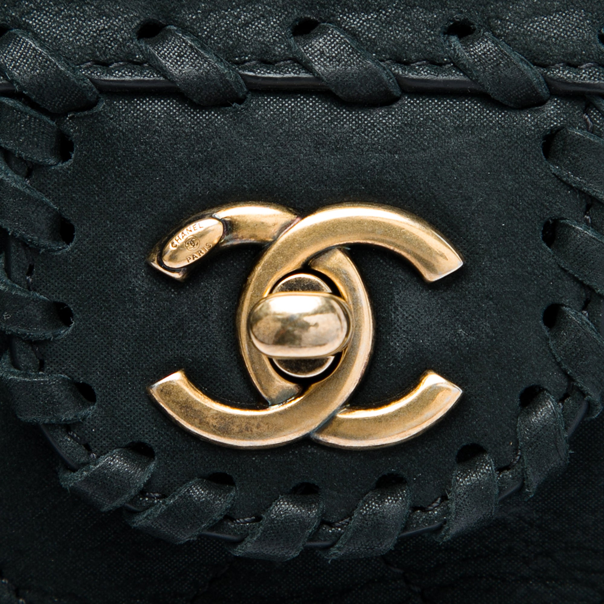 Chanel Medium Quilted Iridescent Calfskin Happy Stitch Flap - image 5