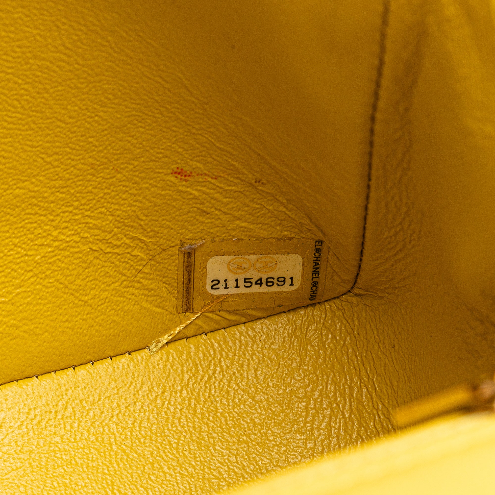 Chanel Mini Square Classic Chevron Lambskin Single Flap - image 6