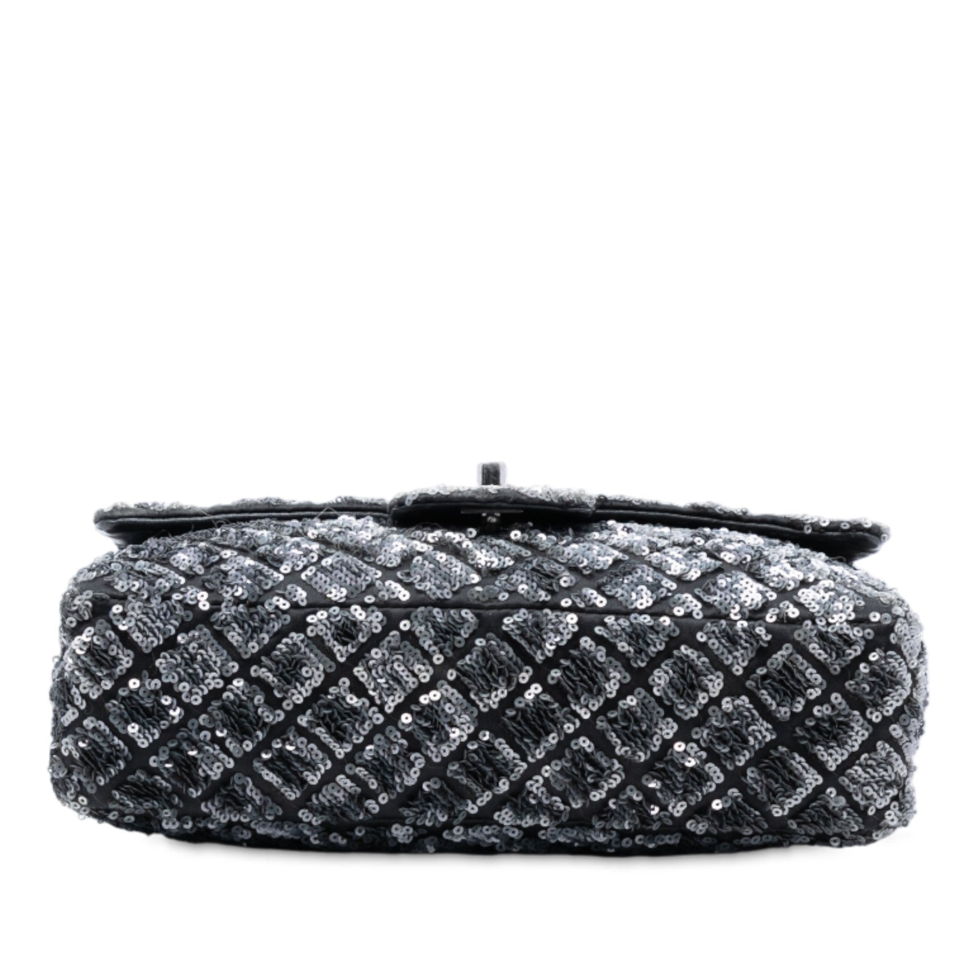 Chanel Medium CC Quilted Lambskin Sequin Single Flap - image 3