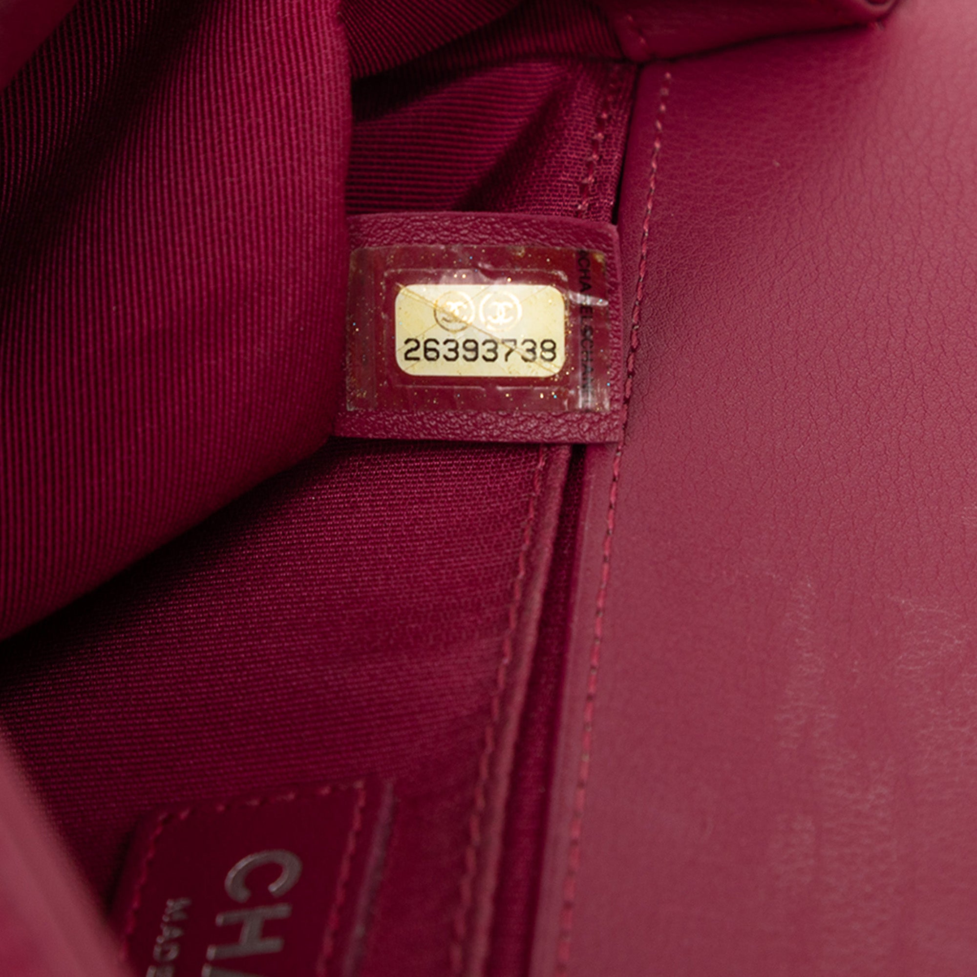 Chanel Old Medium Chevron Lambskin Boy Flap - image 6