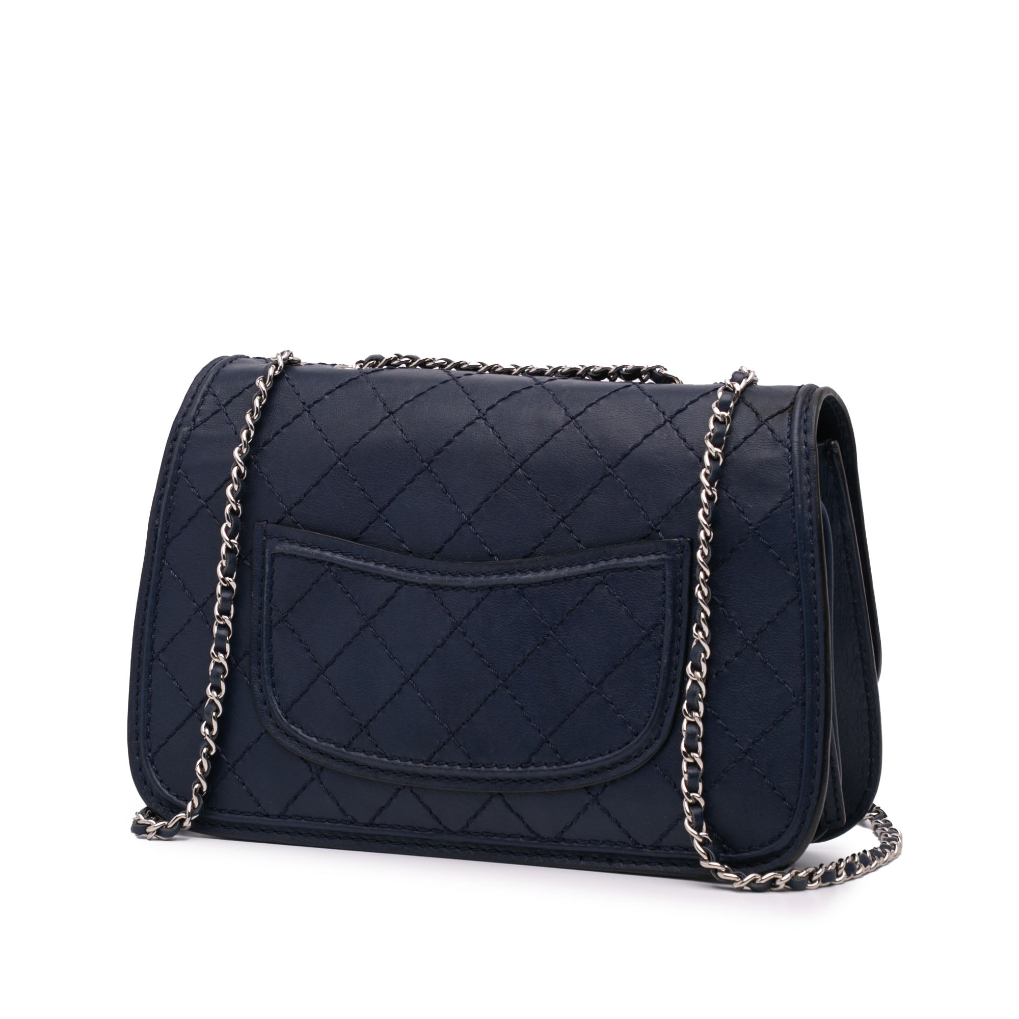 Chanel Medium Stitched Calfskin Citizen Flap - image 2