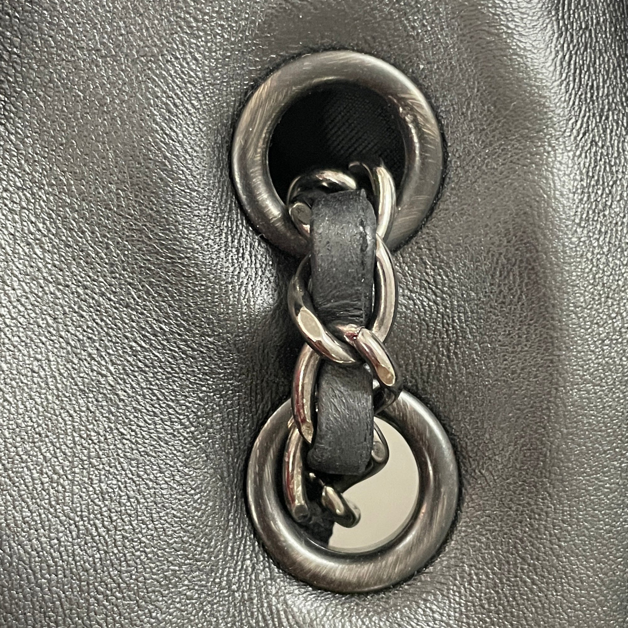 Chanel Jumbo Sequined Lambskin Moonlight On Water Flap - image 8