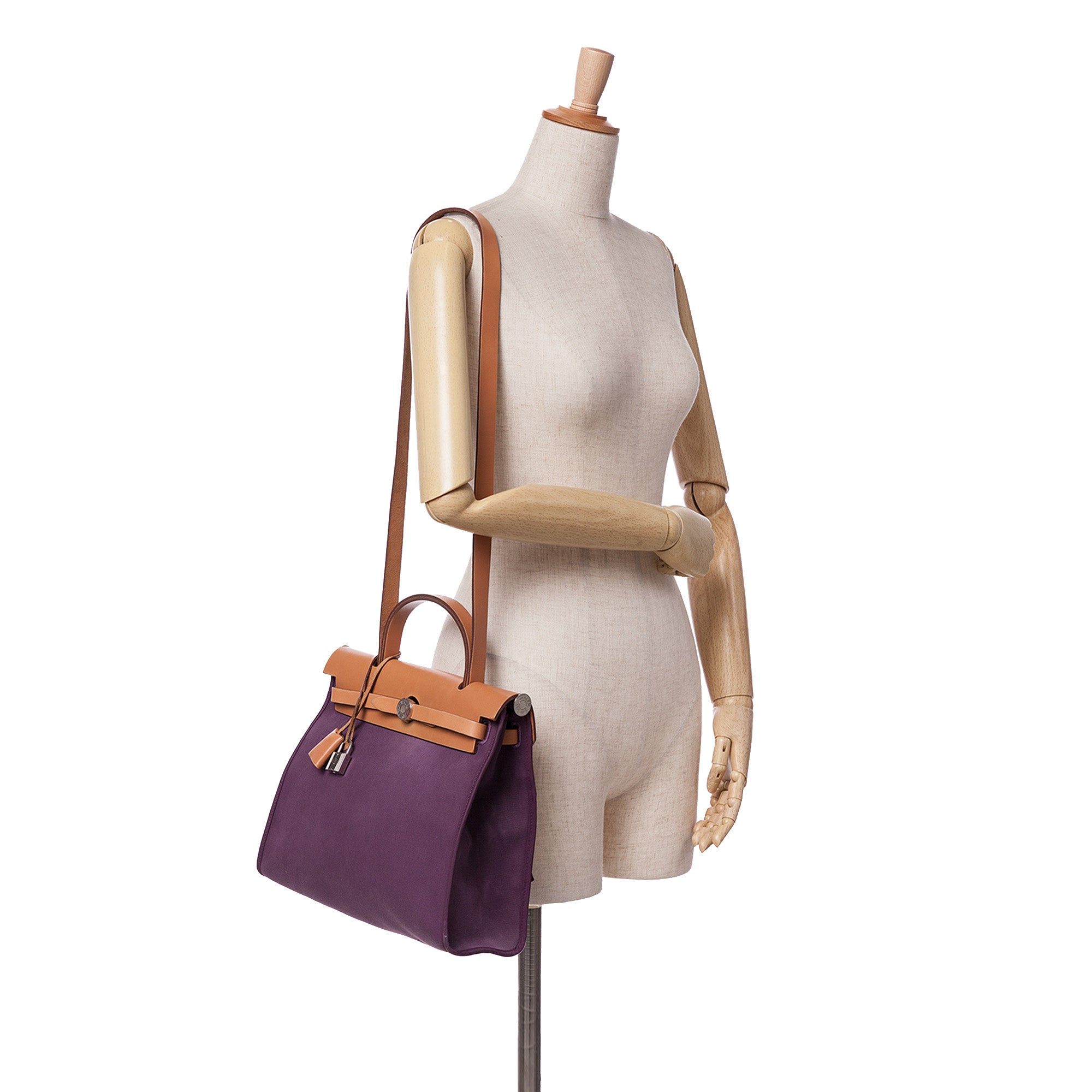 Hermès Toile Herbag Zip 31 - image 10
