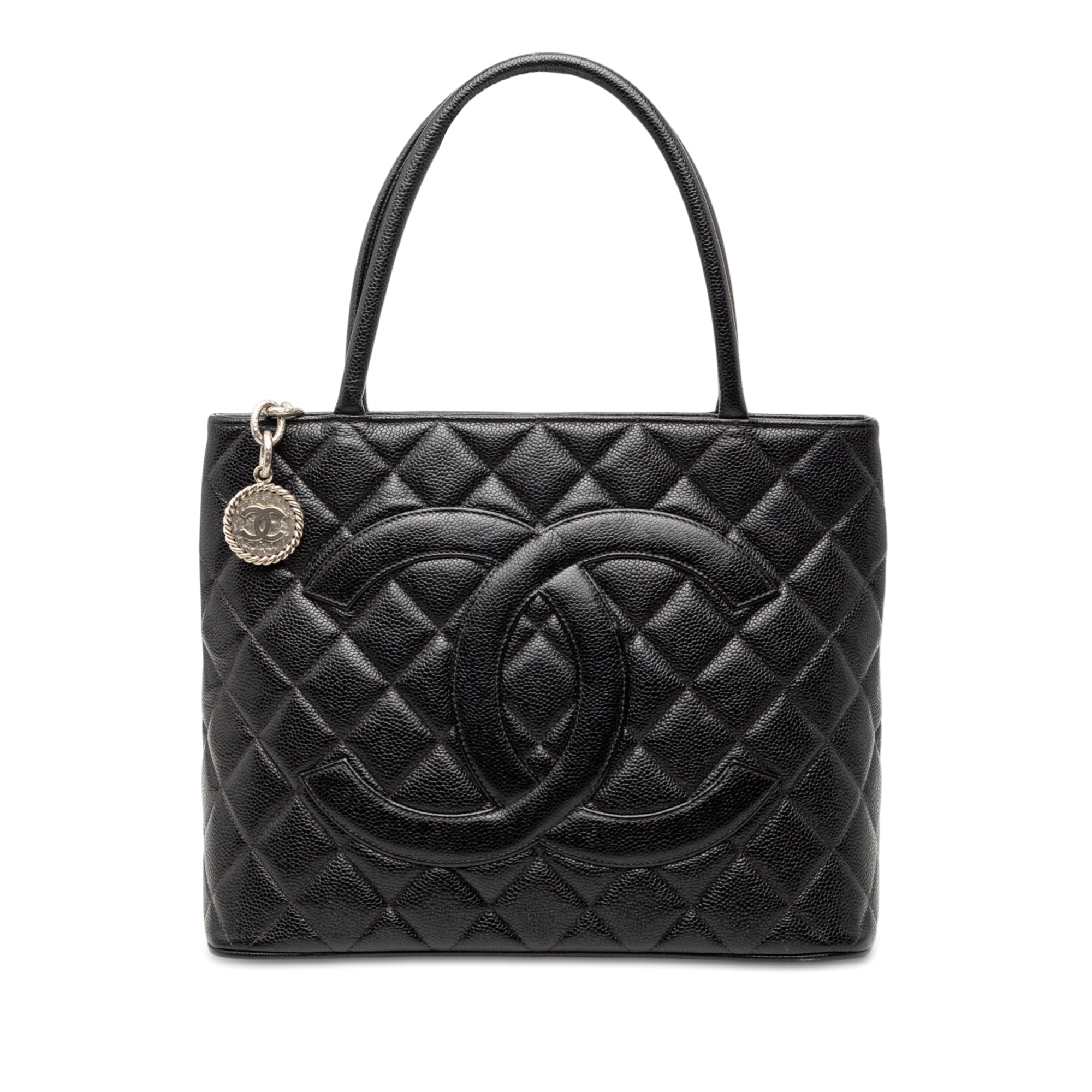 Chanel Caviar Medallion Tote - image 1