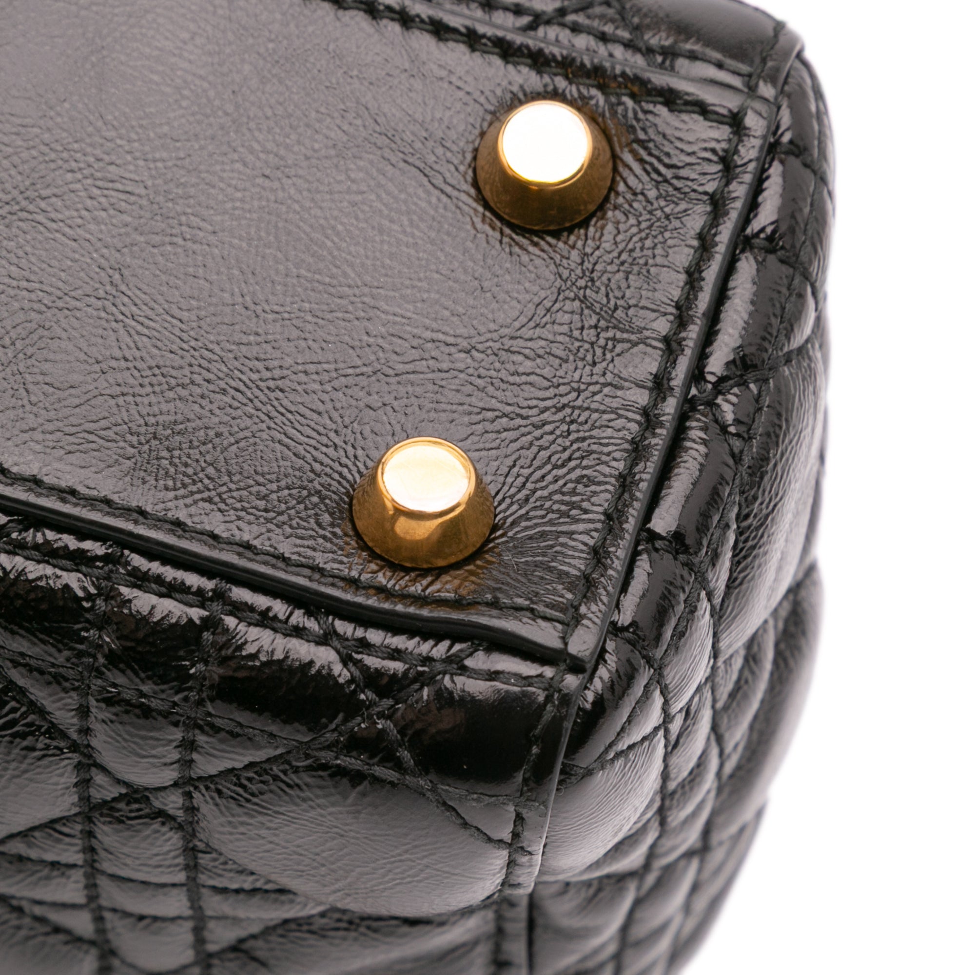 Dior Small Crinkled Patent Cannage My ABCDior Lady Dior - image 10