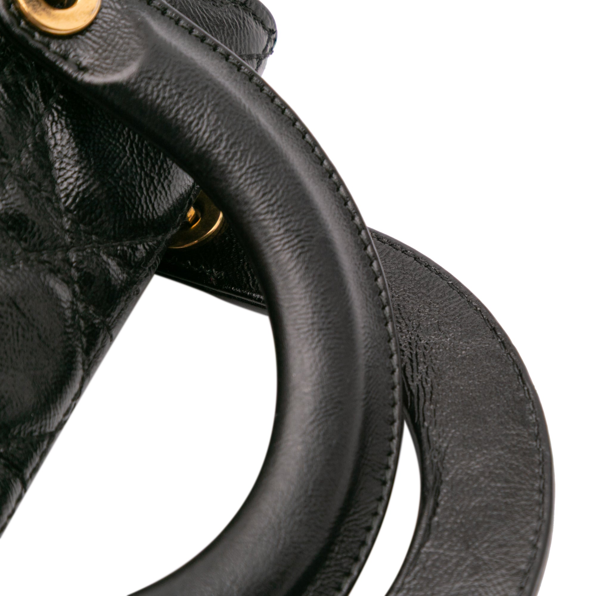 Dior Small Crinkled Patent Cannage My ABCDior Lady Dior - image 11