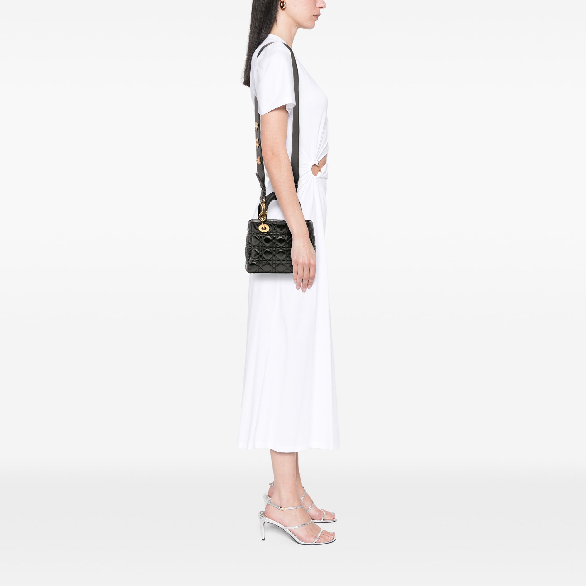 Dior Small Crinkled Patent Cannage My ABCDior Lady Dior - image 12