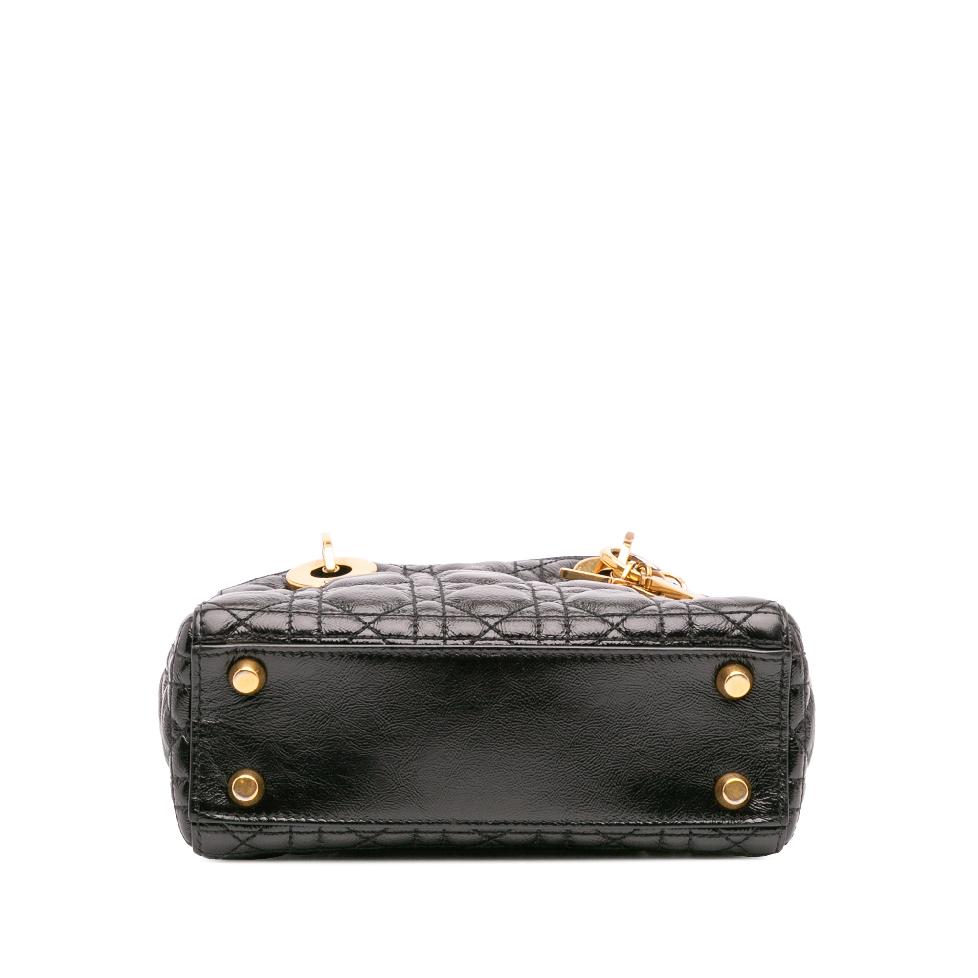 Dior Small Crinkled Patent Cannage My ABCDior Lady Dior - image 3
