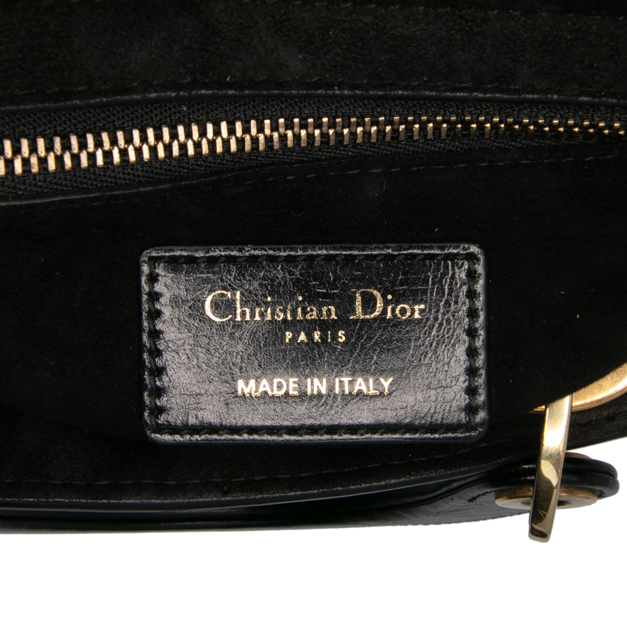 Dior Small Crinkled Patent Cannage My ABCDior Lady Dior - image 5
