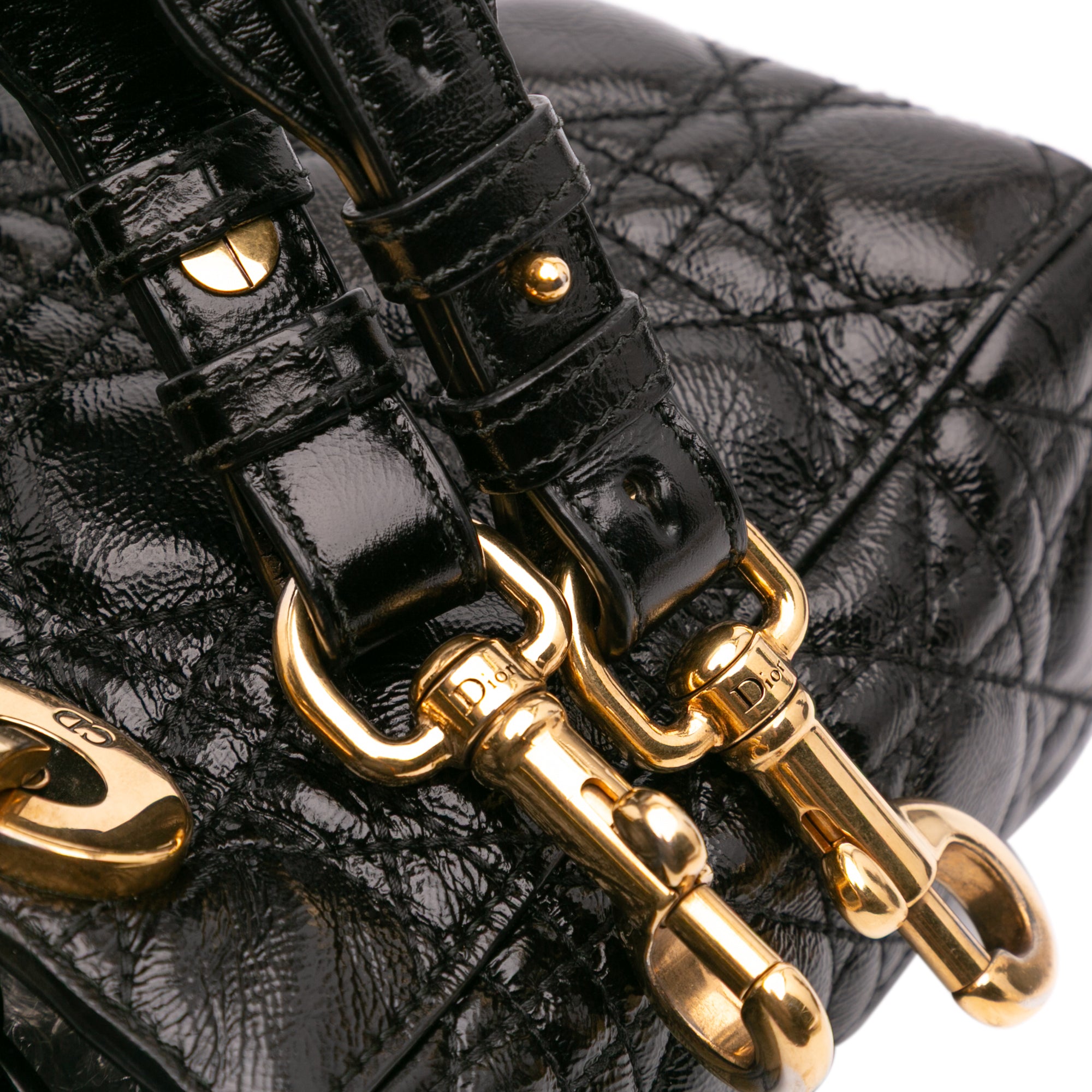 Dior Small Crinkled Patent Cannage My ABCDior Lady Dior - image 9