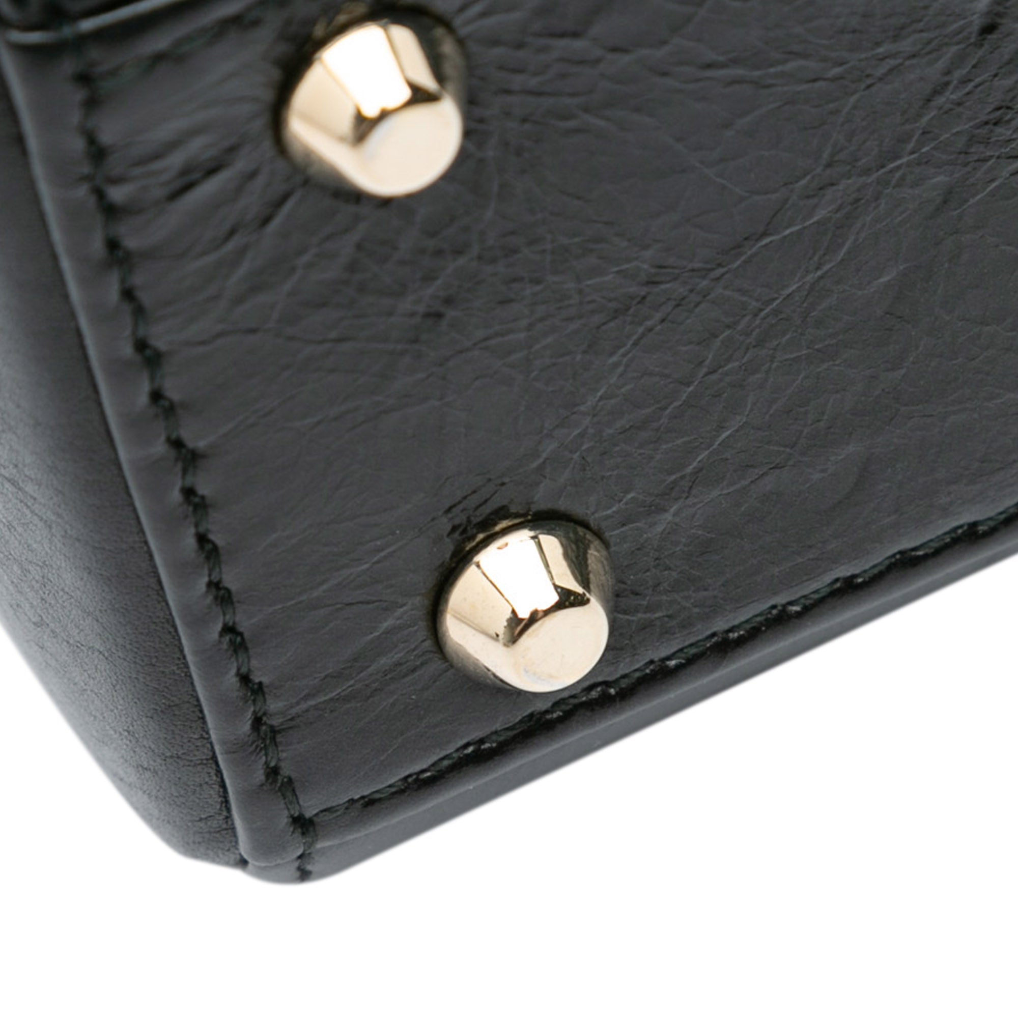 Dior Mini Calfskin Beaded Lady Dior - image 10