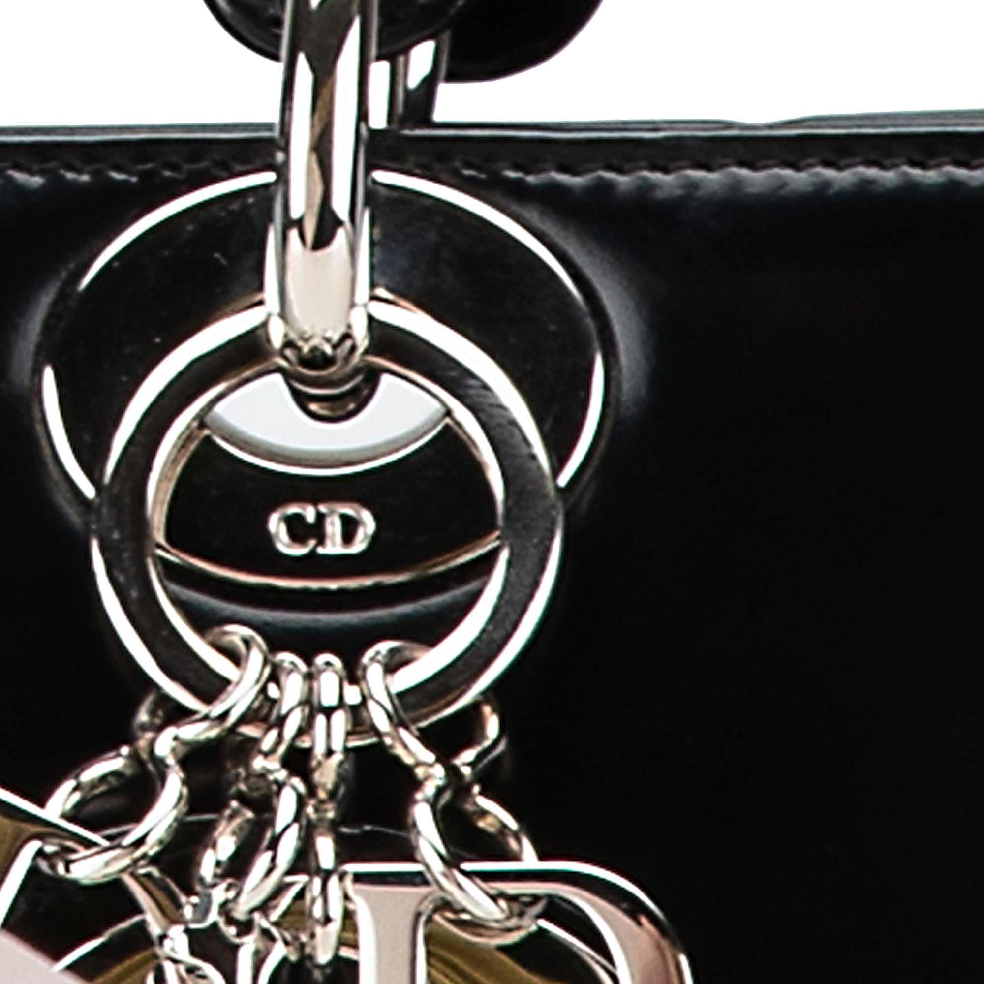Dior Medium Patent Lady Dior - image 7