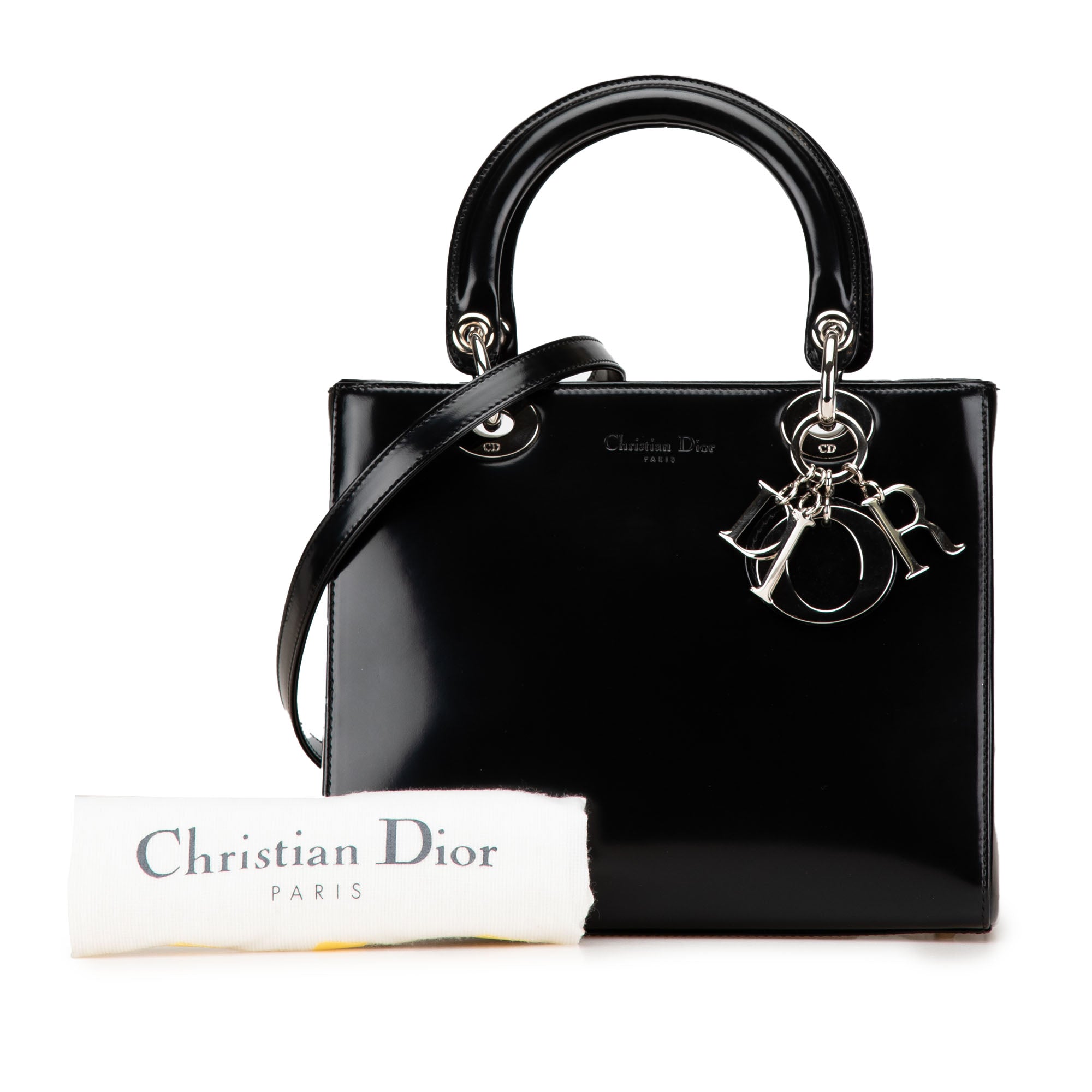 Dior Medium Patent Lady Dior - image 9