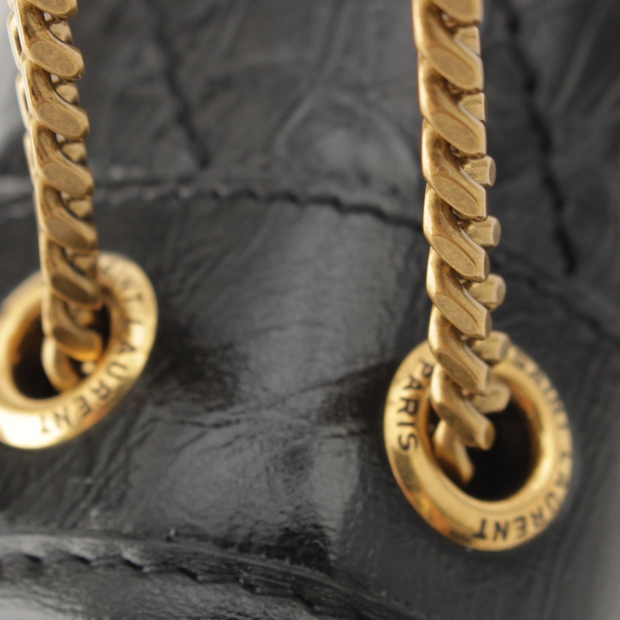 Saint Laurent Mini Crinkled Calfskin Niki - image 9