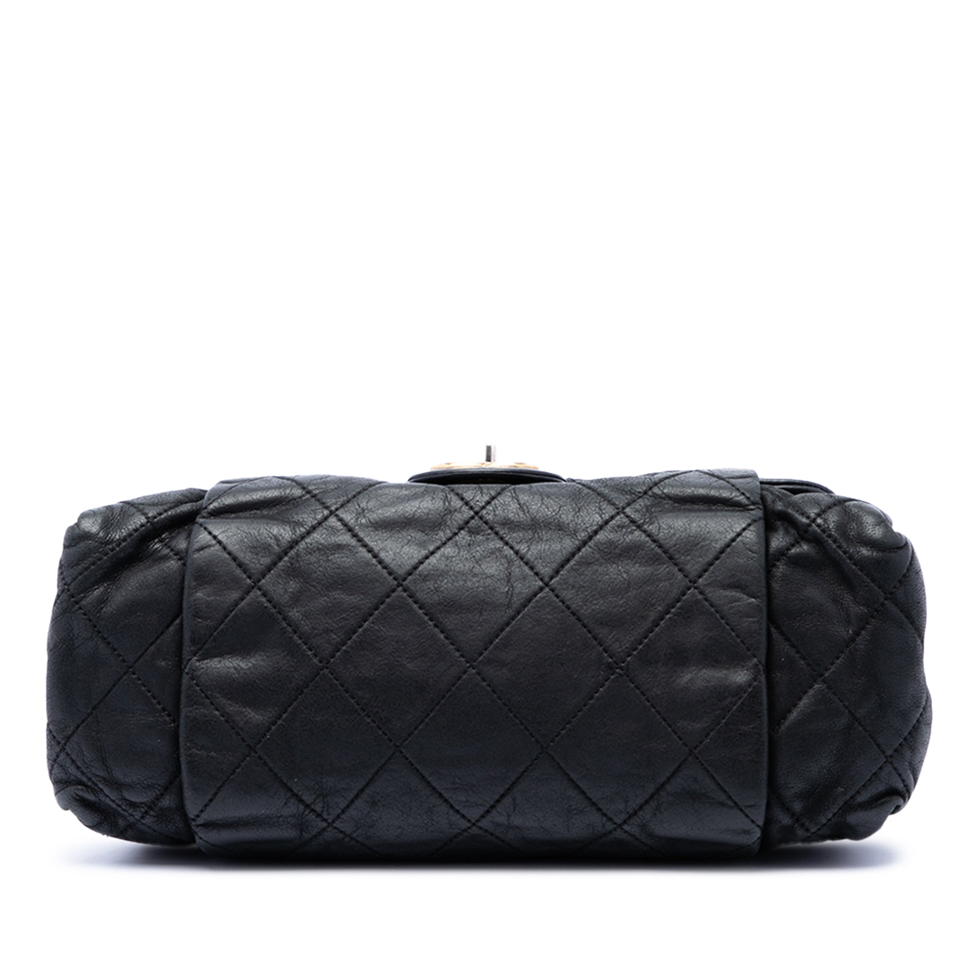 Chanel Large Quilted Iridescent Calfskin Chic Quilt Flap - image 3
