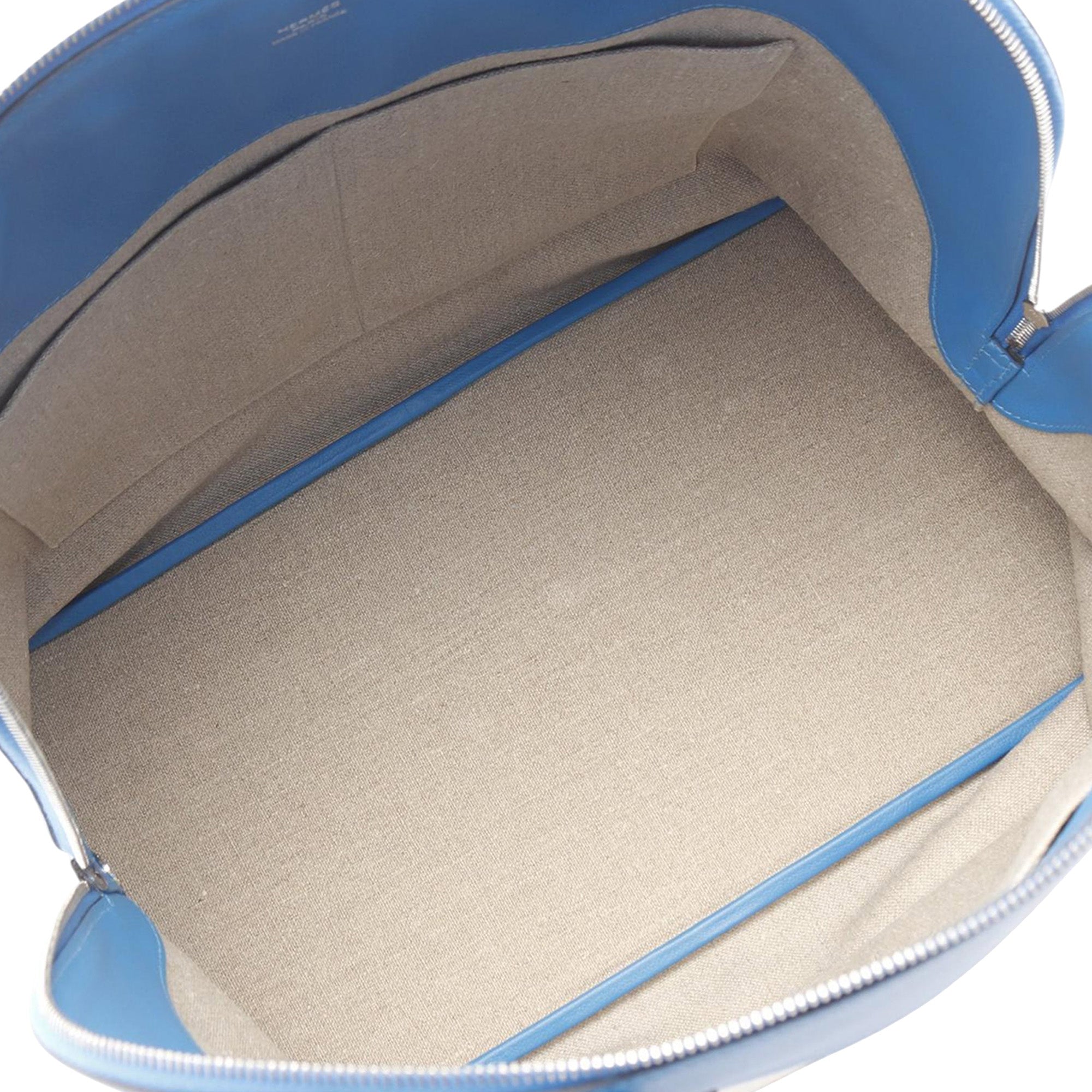 Hermès Evercolor and Toile Canvas Bolide Relax 45 - image 3