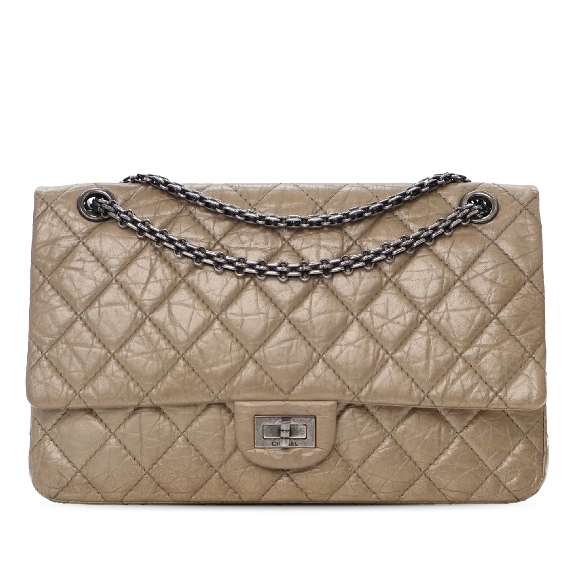 Chanel Reissue 2.55 Aged Calfskin Double Flap 226 - image 1