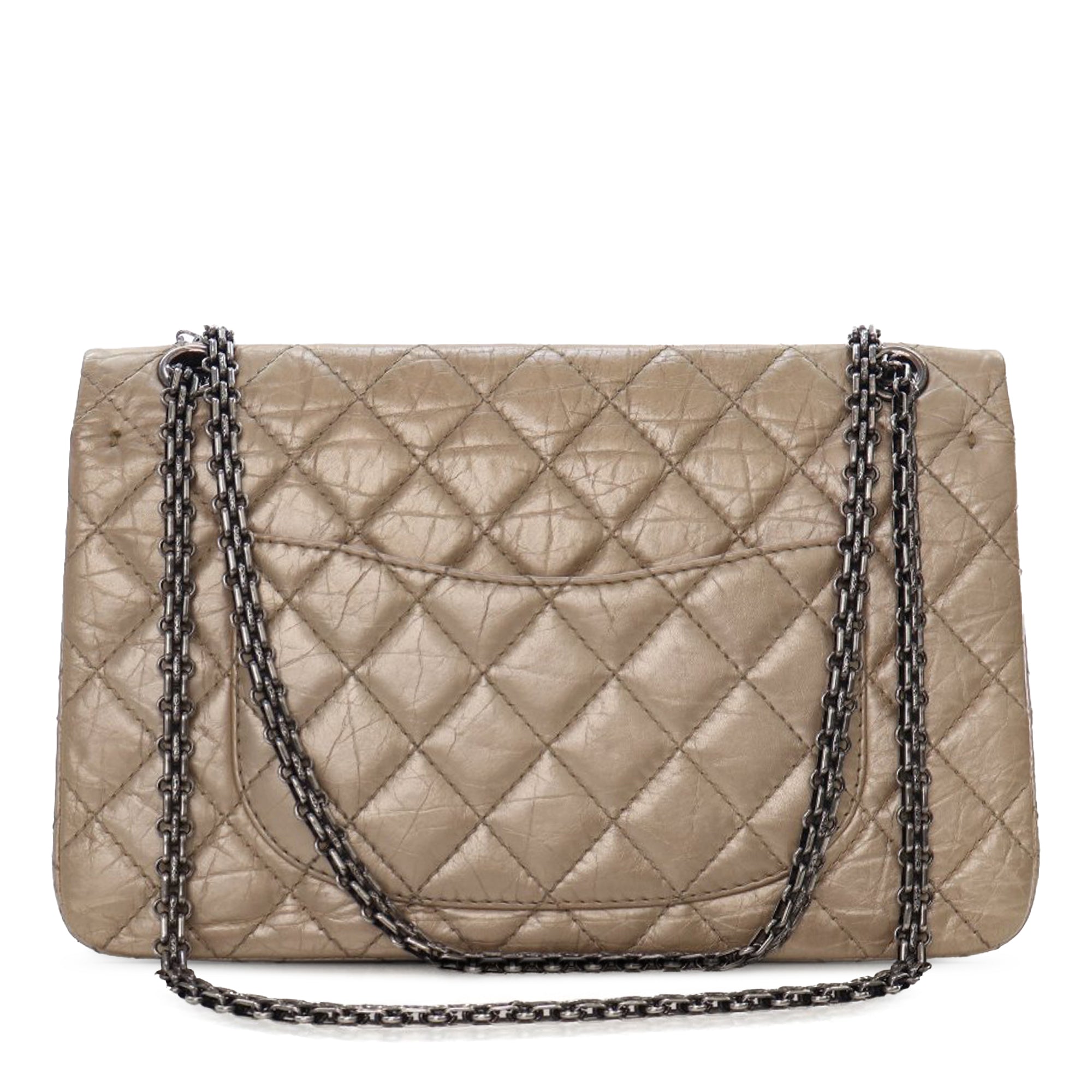 Chanel Reissue 2.55 Aged Calfskin Double Flap 226 - image 2