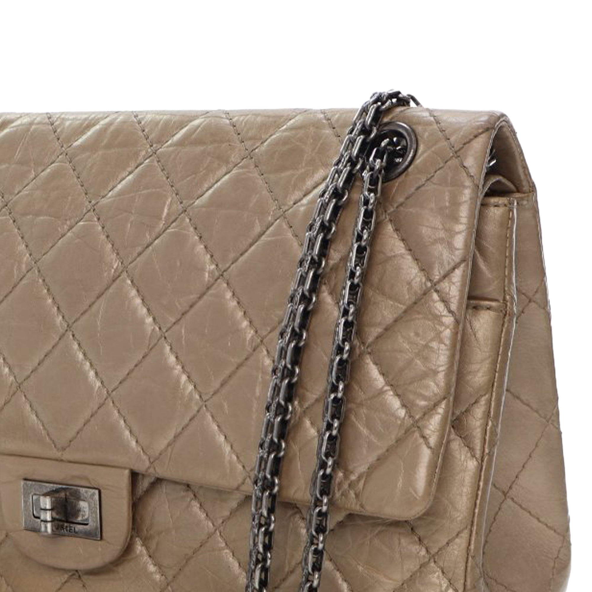 Chanel Reissue 2.55 Aged Calfskin Double Flap 226 - image 5