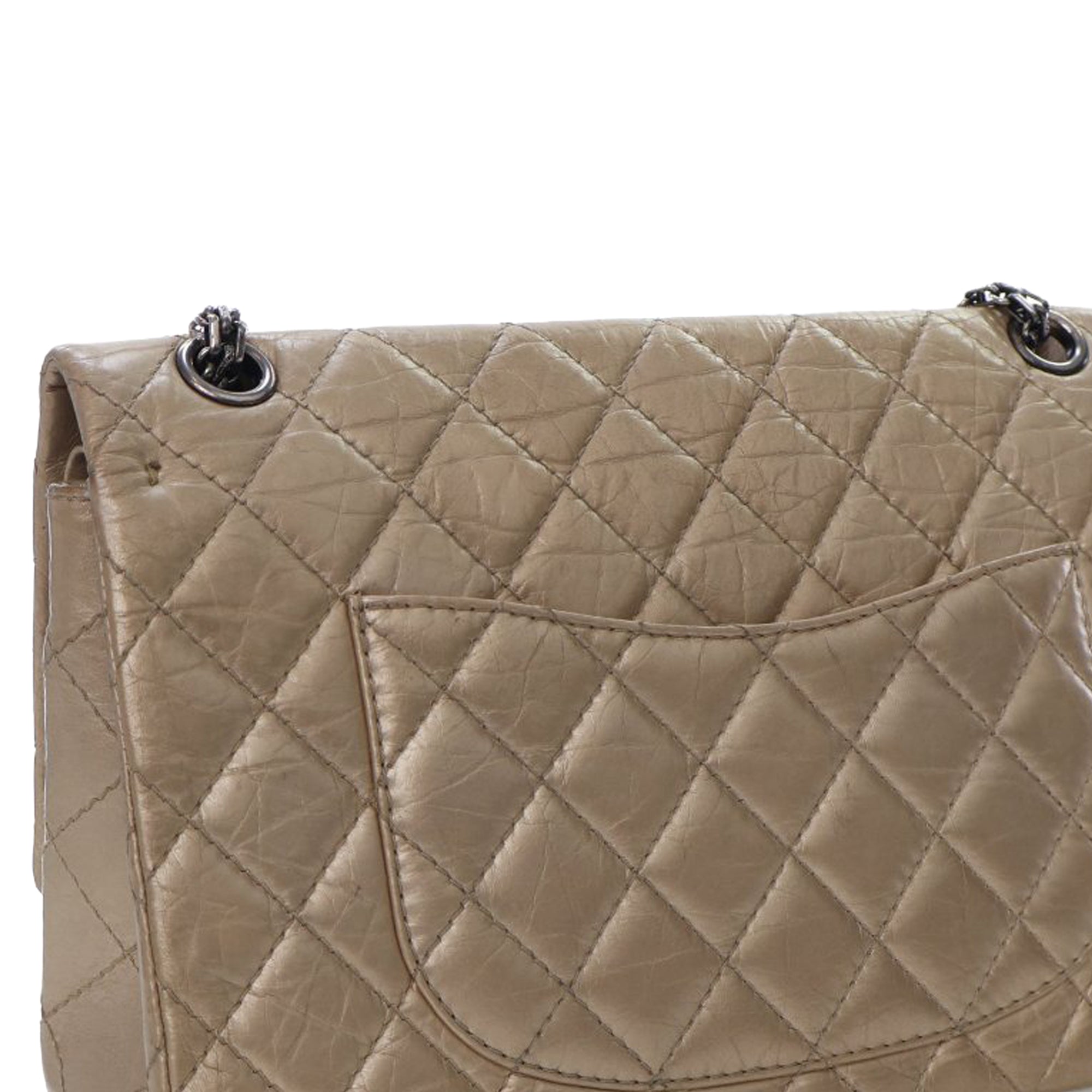 Chanel Reissue 2.55 Aged Calfskin Double Flap 226 - image 6
