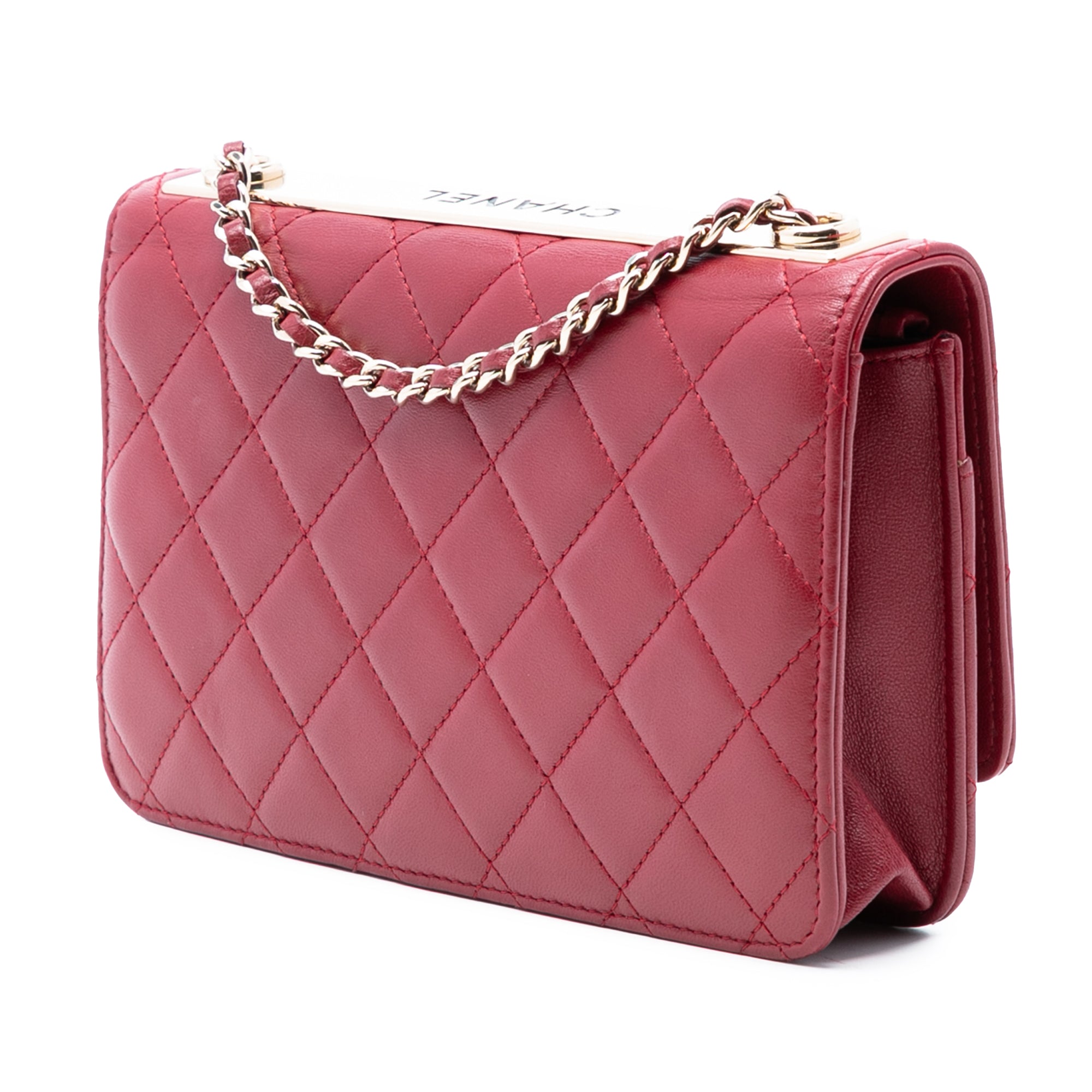 Chanel Quilted Lambskin Trendy CC Wallet On Chain - image 2