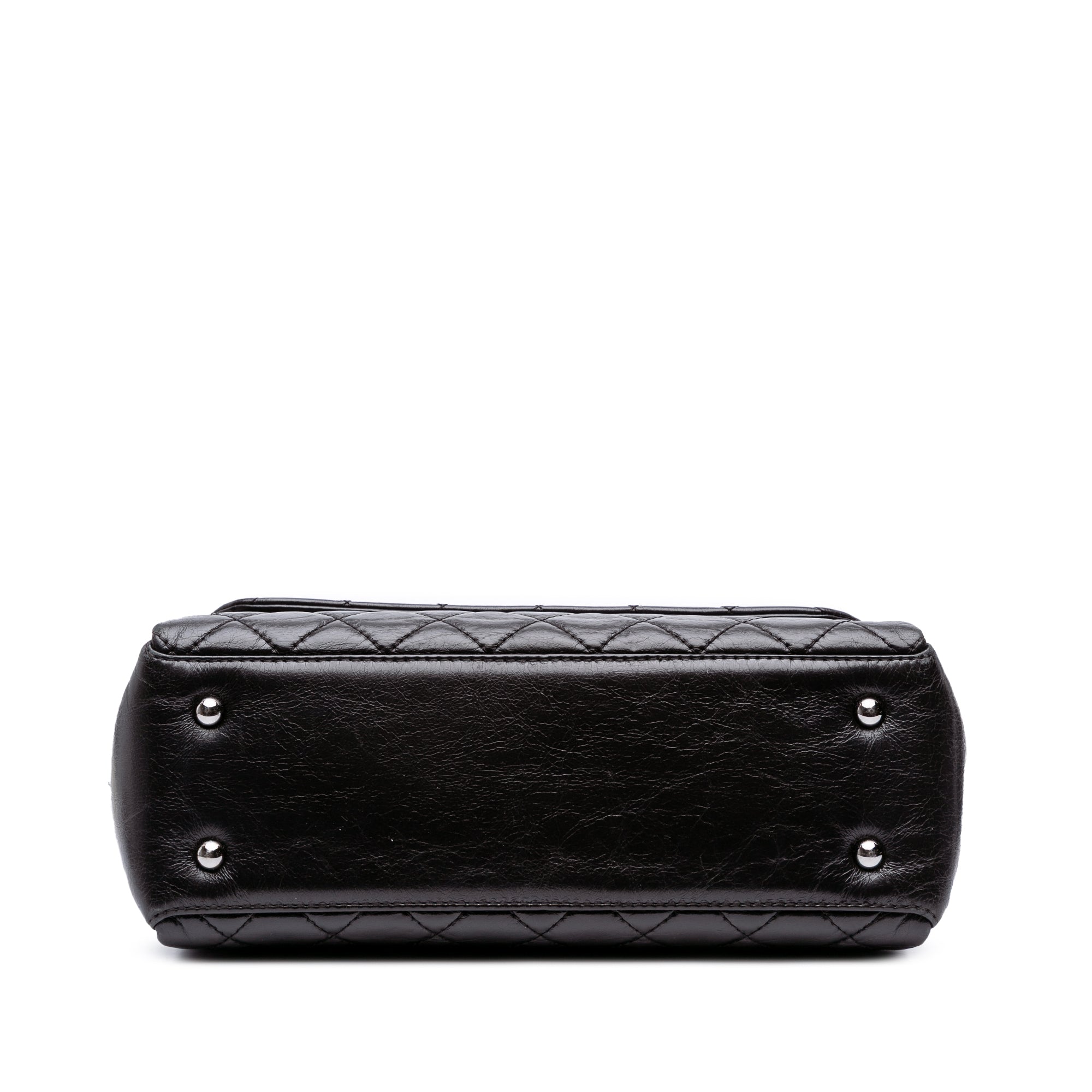 Chanel Medium Quilted Glazed Calfskin Lady Pearly Flap - image 3