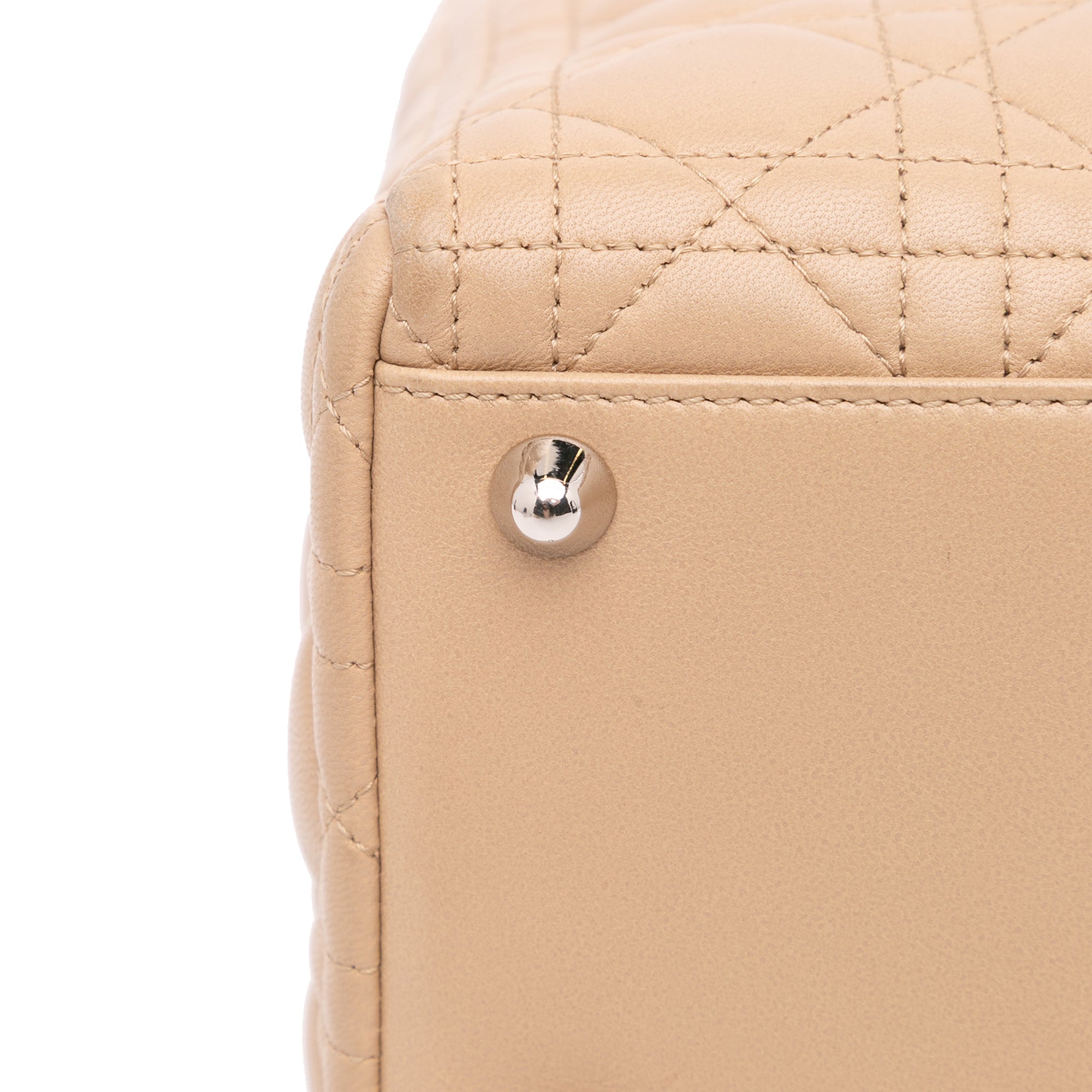 Dior Large Lambskin Cannage Lady Dior - image 10