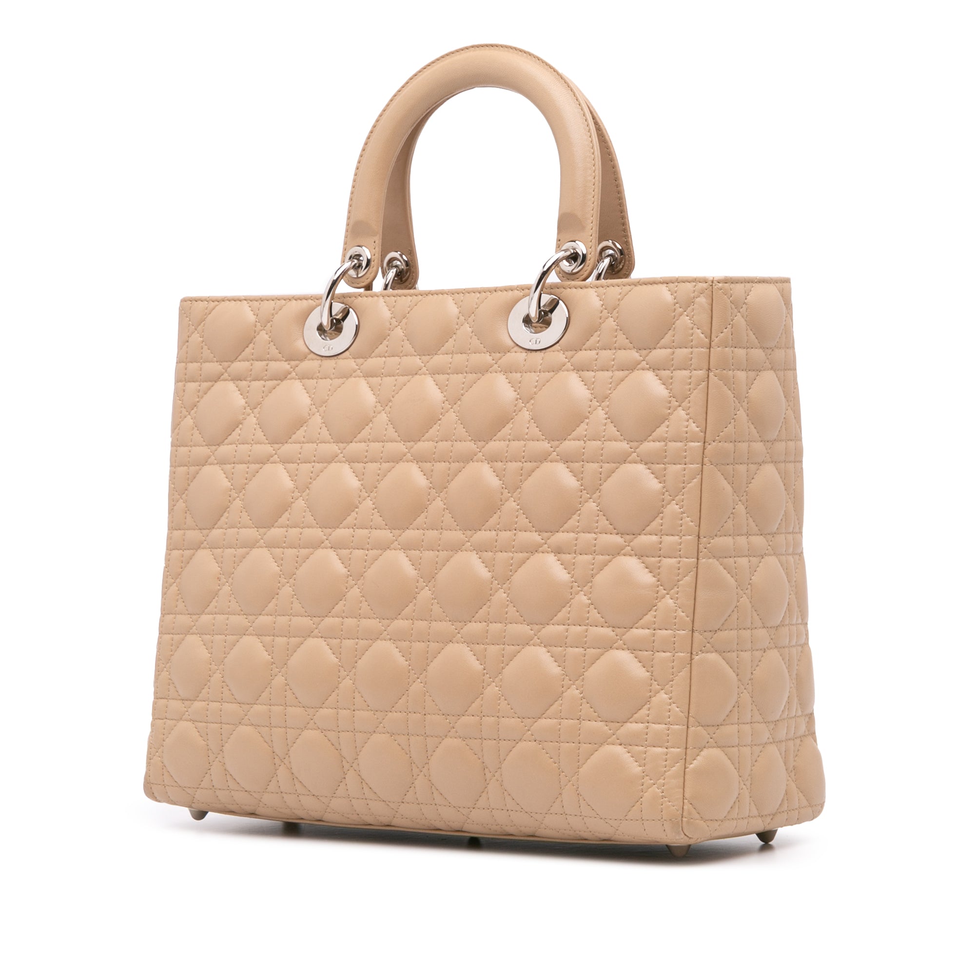 Dior Large Lambskin Cannage Lady Dior - image 2