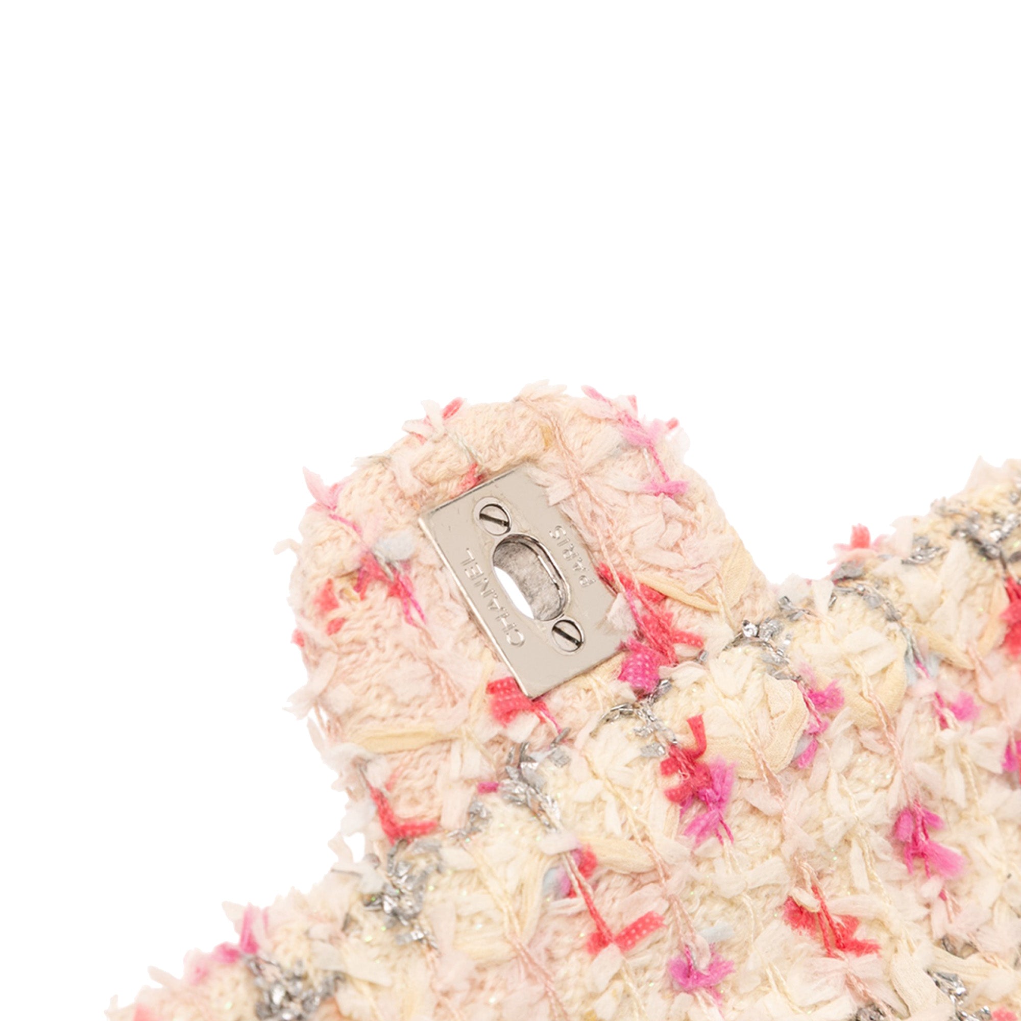 Chanel Mini Rectangular Classic Tweed Single Flap - image 8
