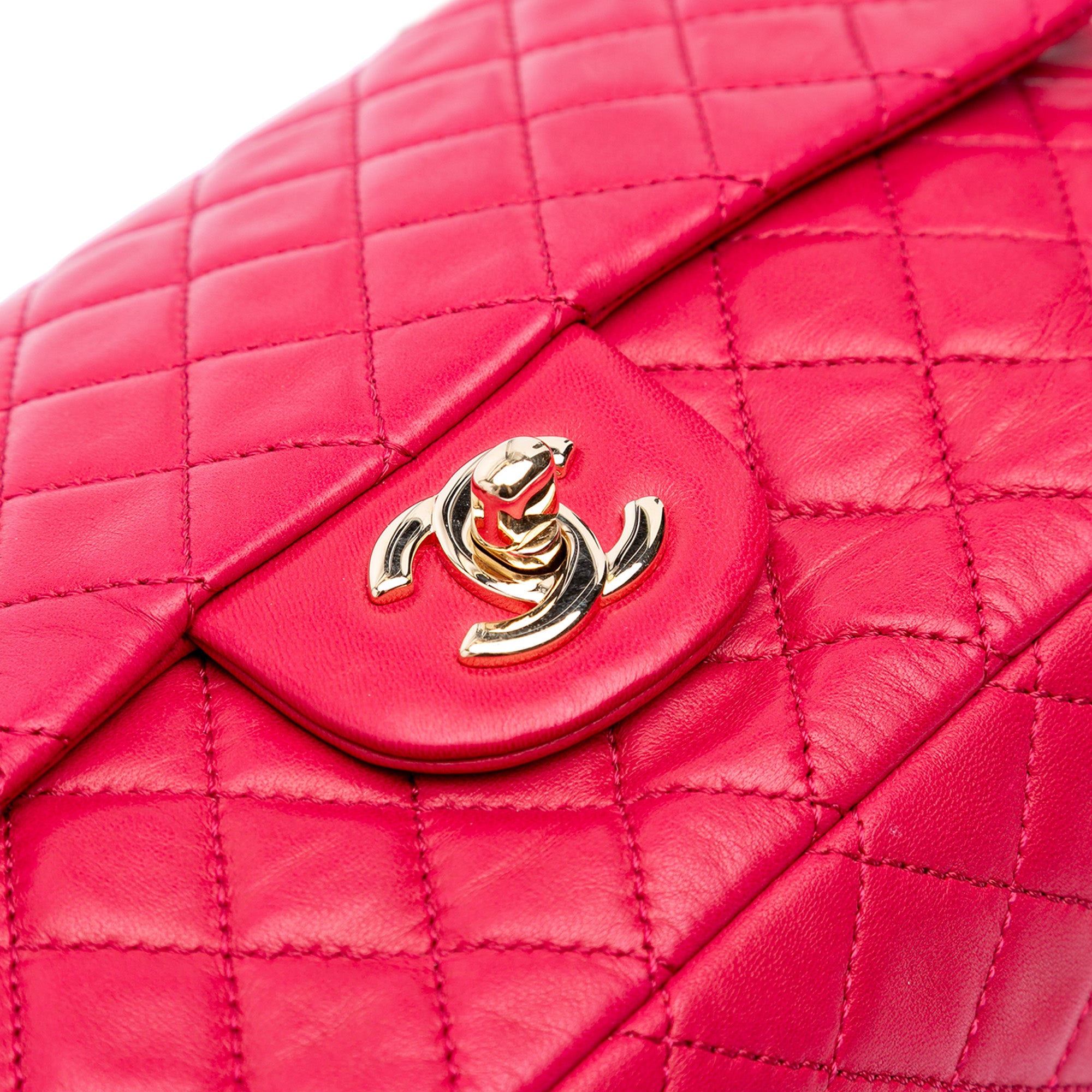 Chanel Medium Classic Lambskin Valentines Heart Charms Single Flap - image 7