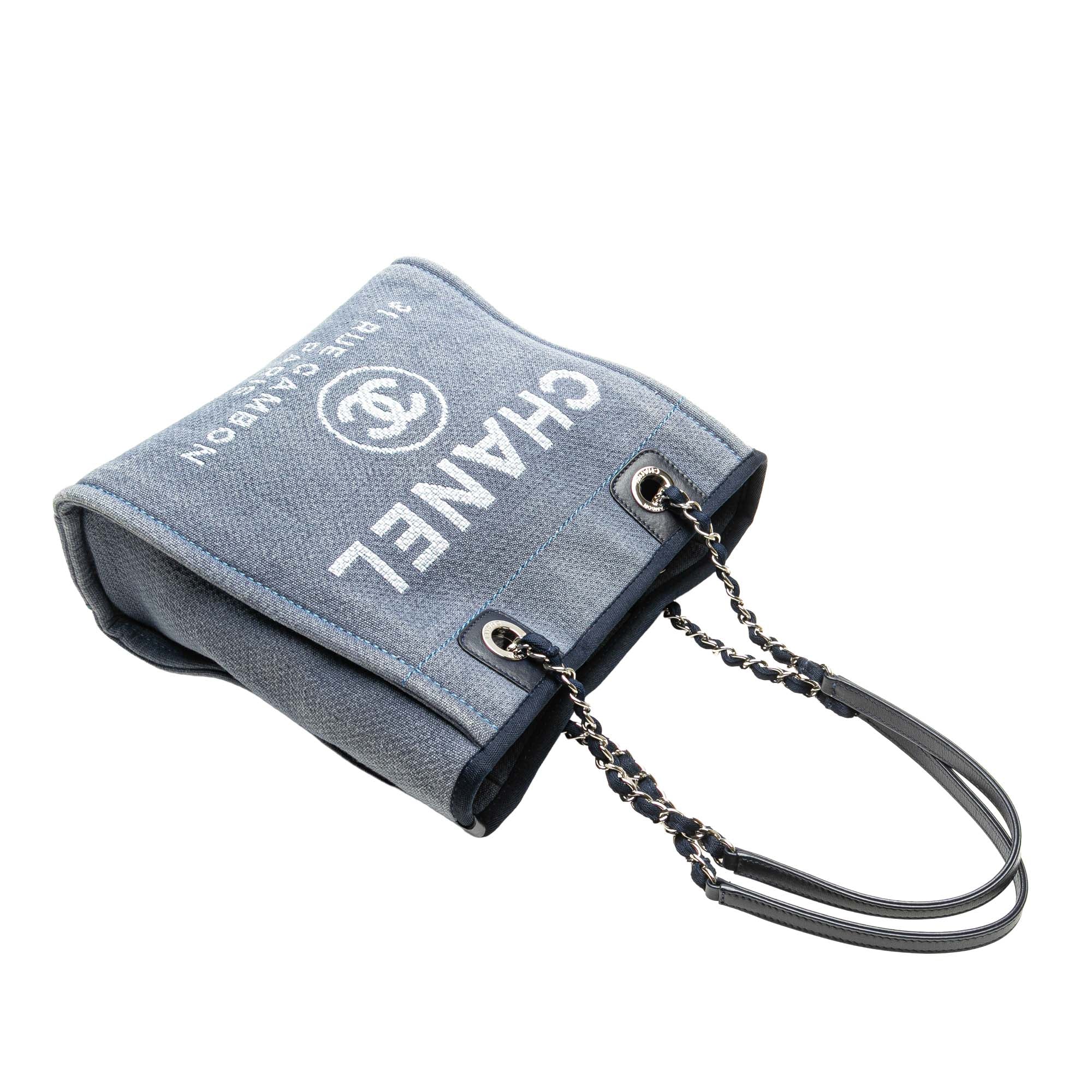 Chanel Mini Canvas Deauville Tote