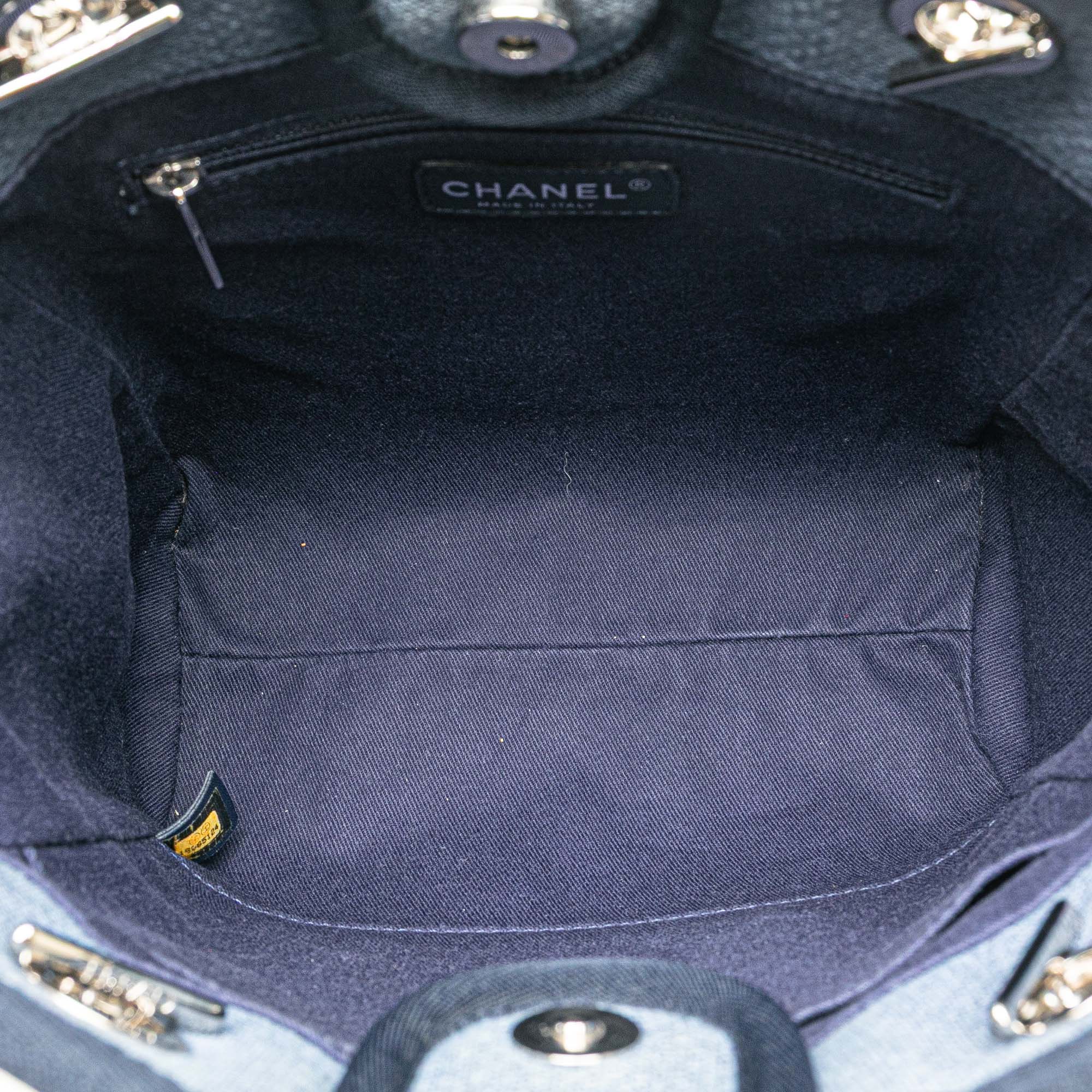 Chanel Mini Canvas Deauville Tote