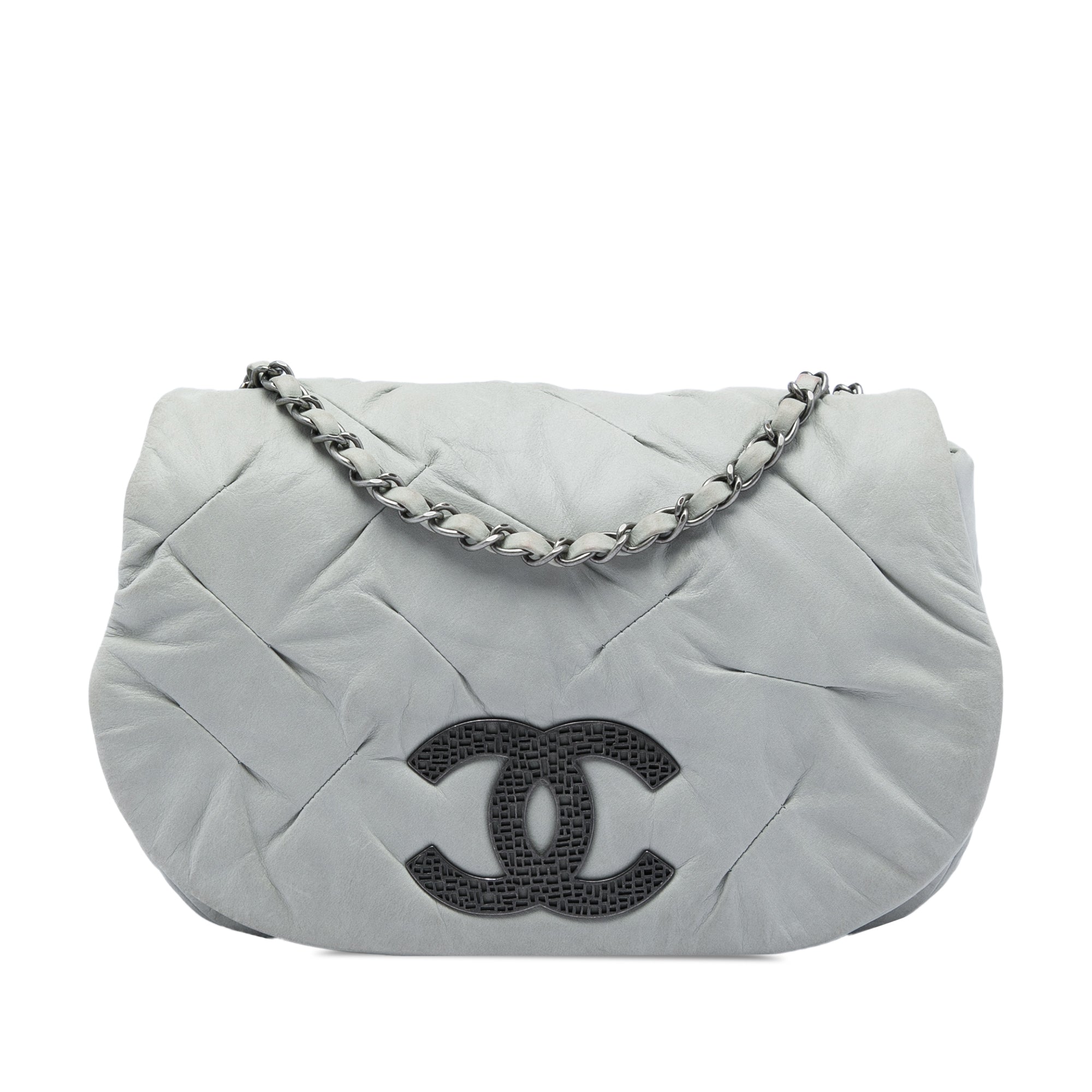 Chanel Iridescent Calfskin East Glint Flap - image 1