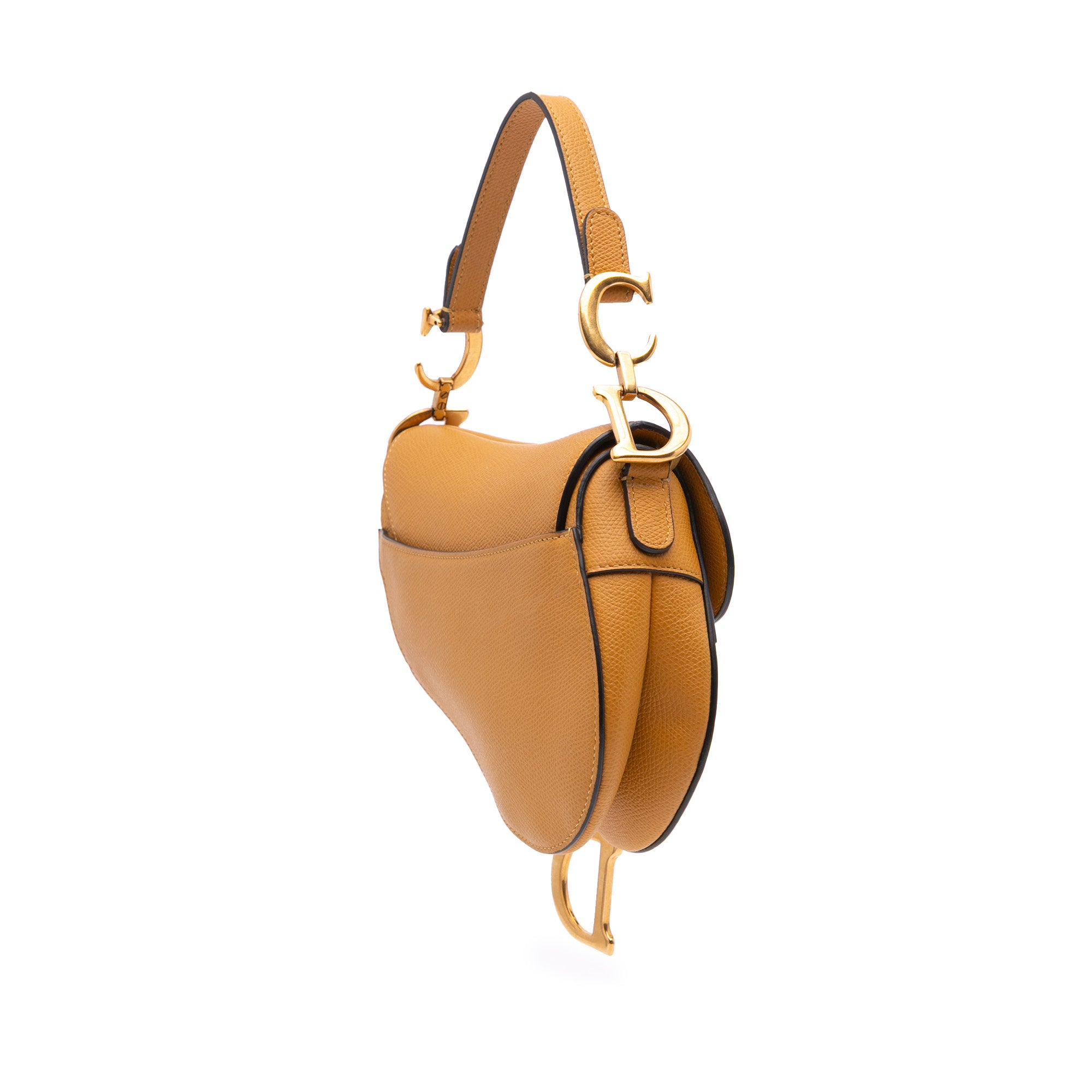 Dior Mini Grained Calfskin Saddle Bag - image 2
