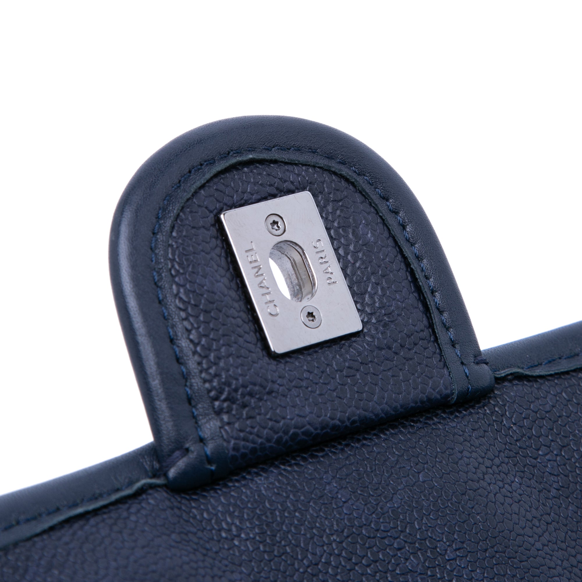 Chanel Medium Caviar French Riviera Flap - image 7