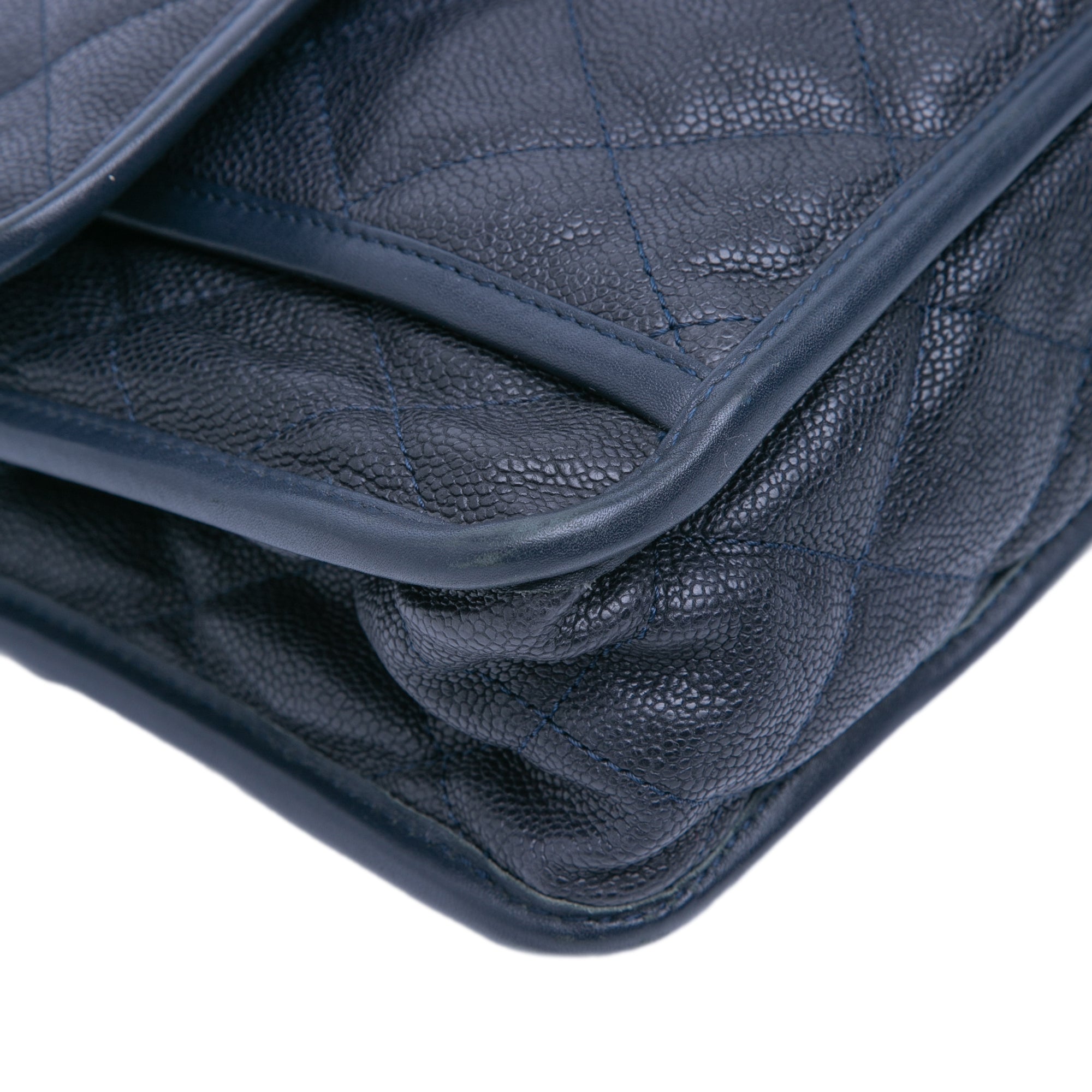 Chanel Medium Caviar French Riviera Flap - image 9