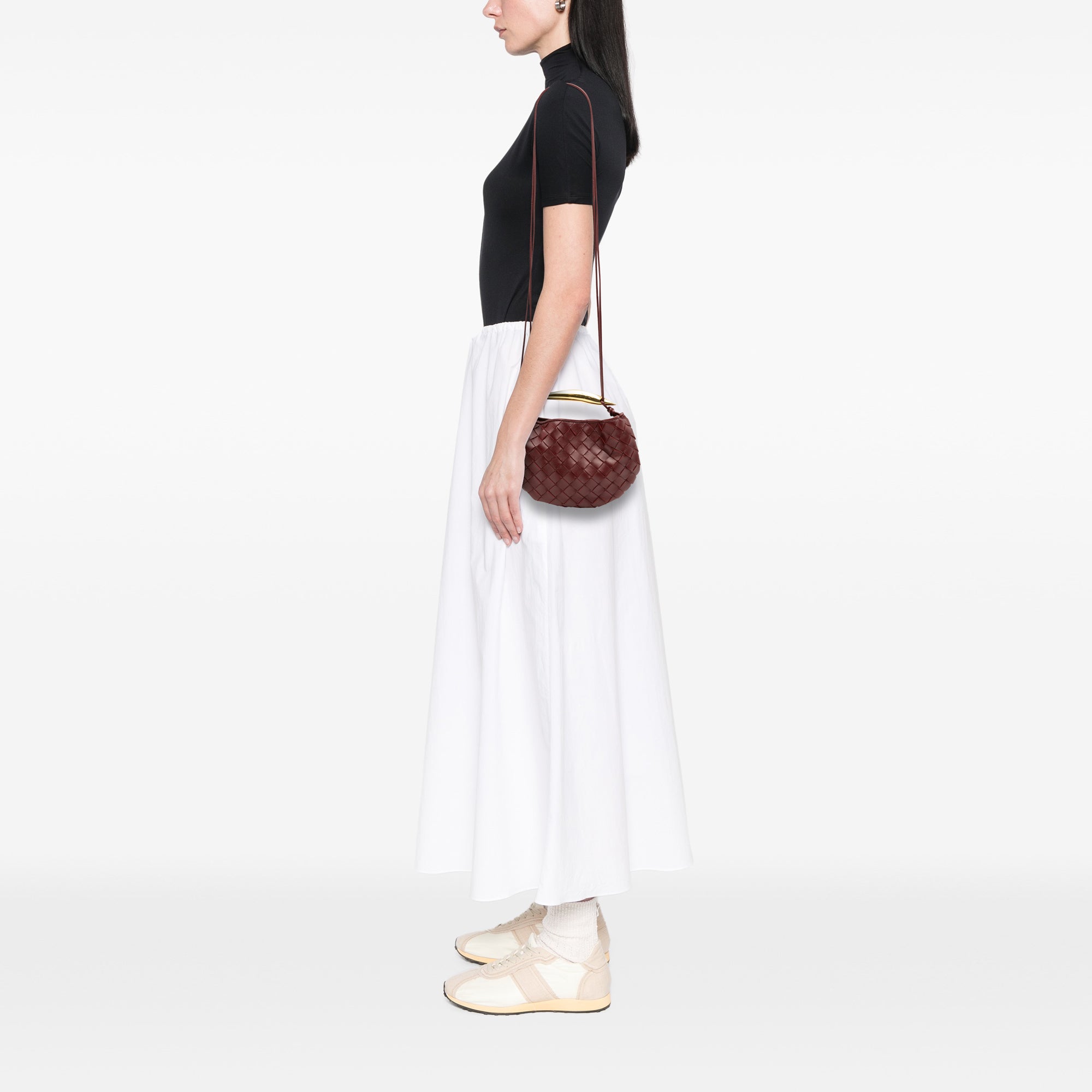 Bottega Veneta Baby Lambskin Intrecciato Sardine Satchel - image 10