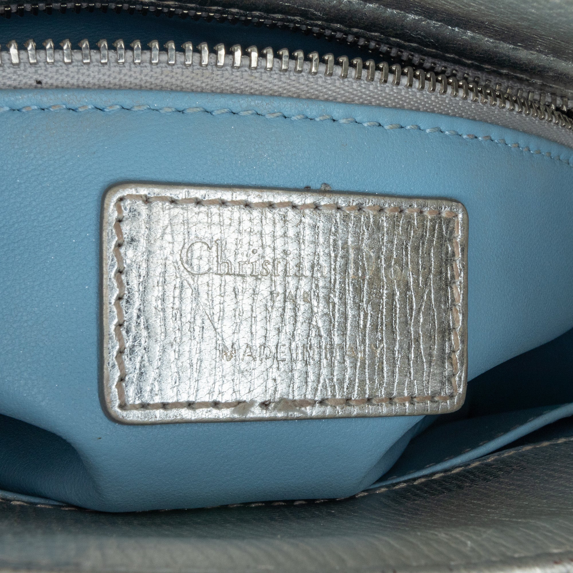 Dior Small Metallic Grained Calfskin Cannage My ABCDior Lady Dior - image 6