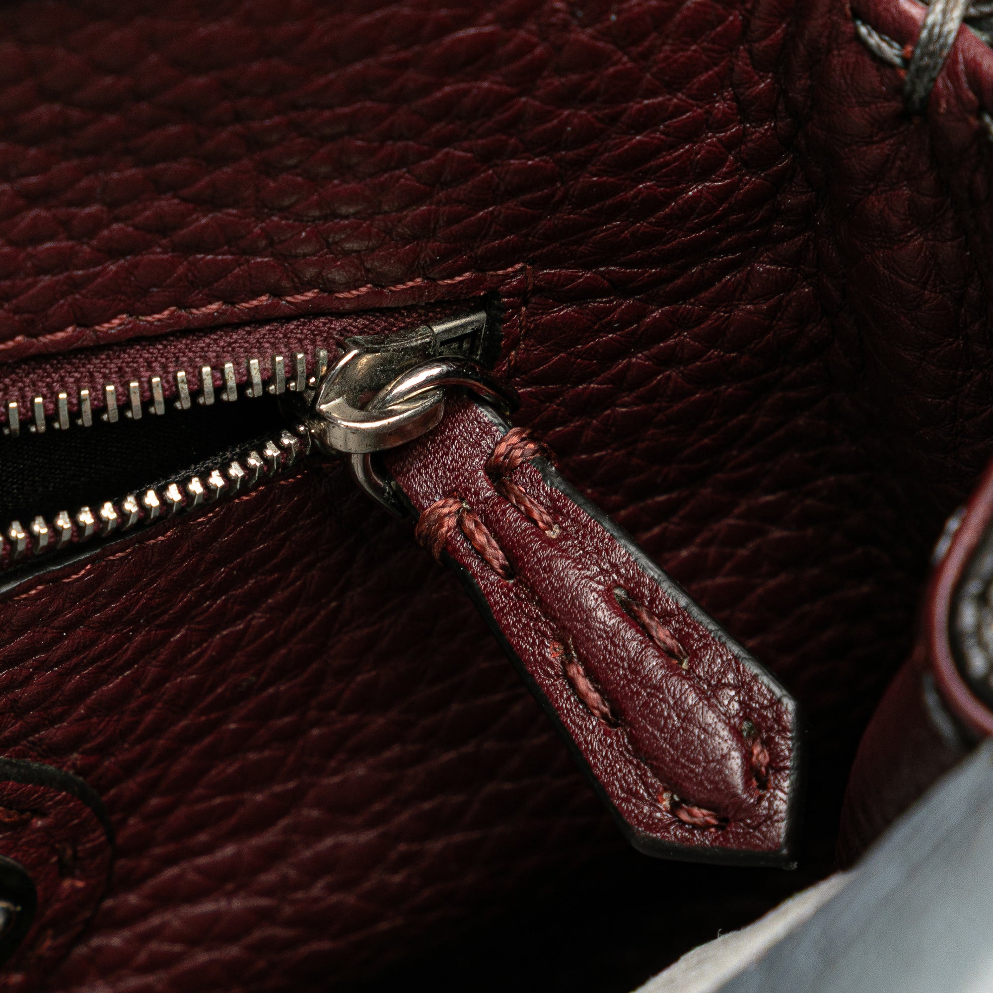 Fendi Mini Leather Selleria Peekaboo Iconic Satchel - image 7