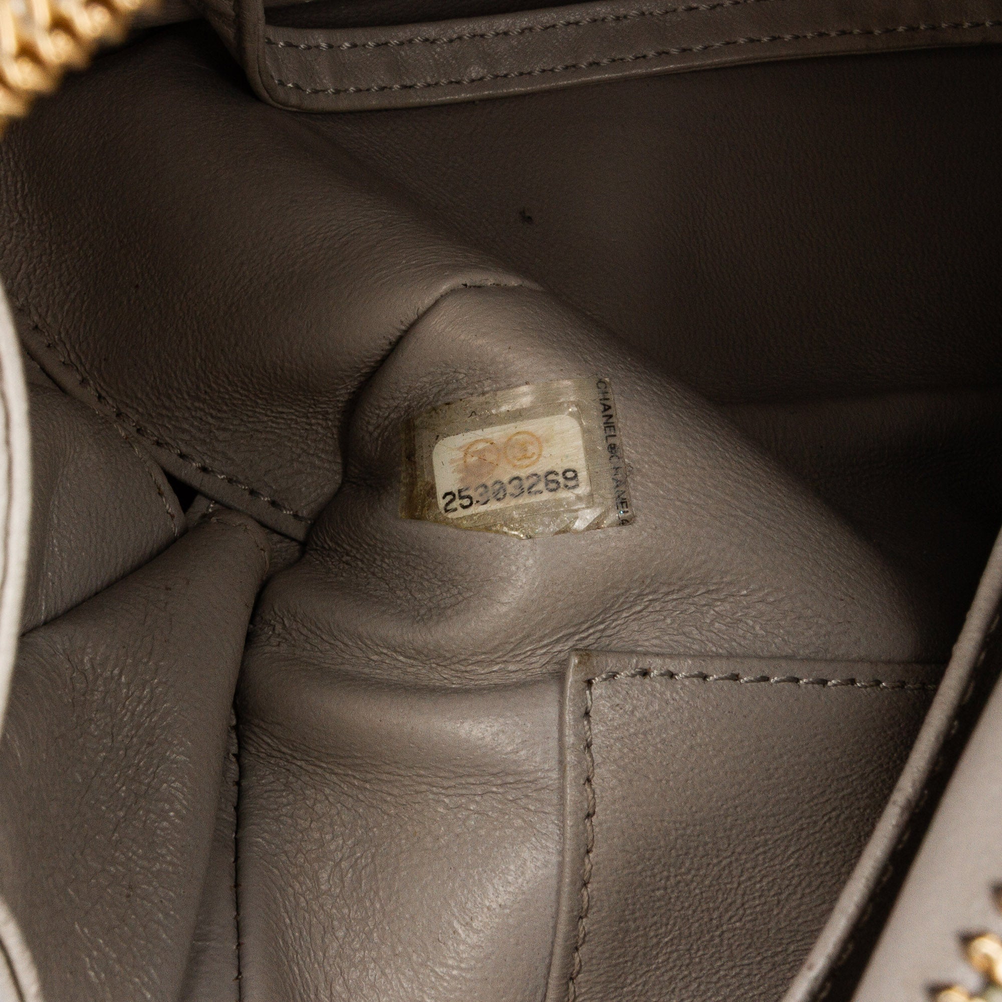 Chanel Medium Chevron Lambskin Trendy CC Bowling Bag - image 6